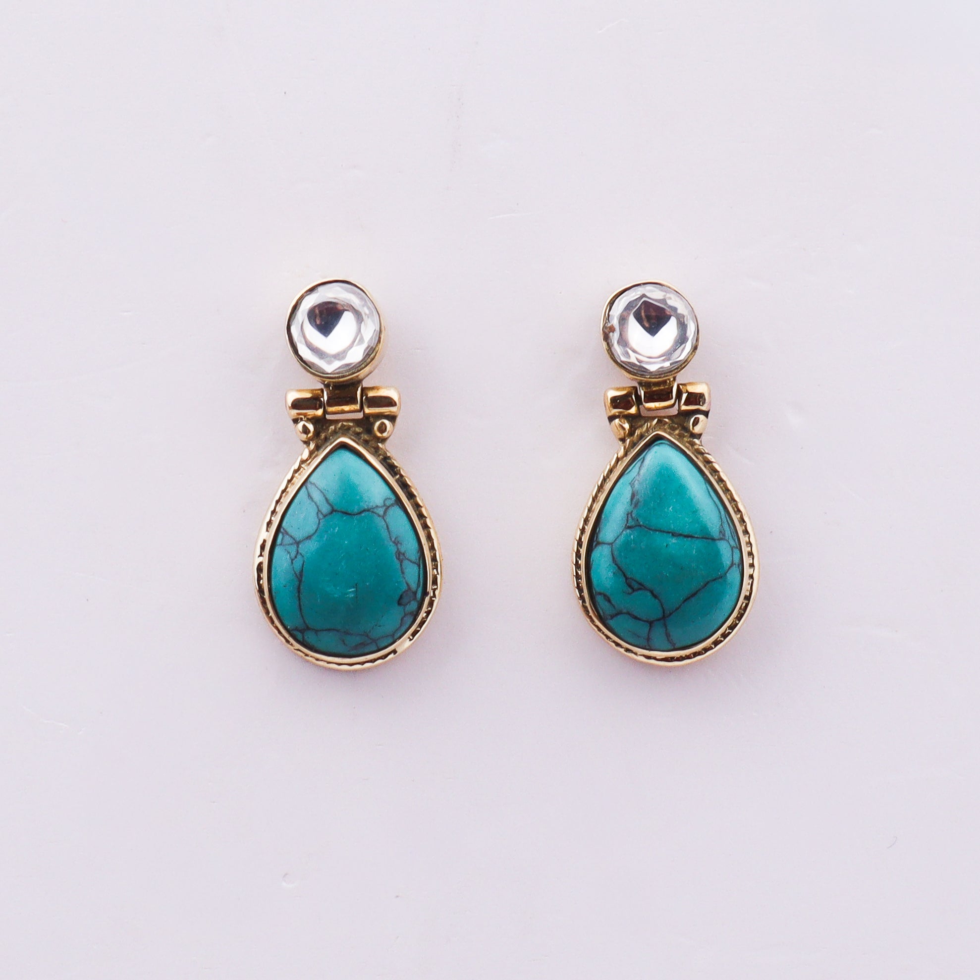 Brass Fashion Earrings
