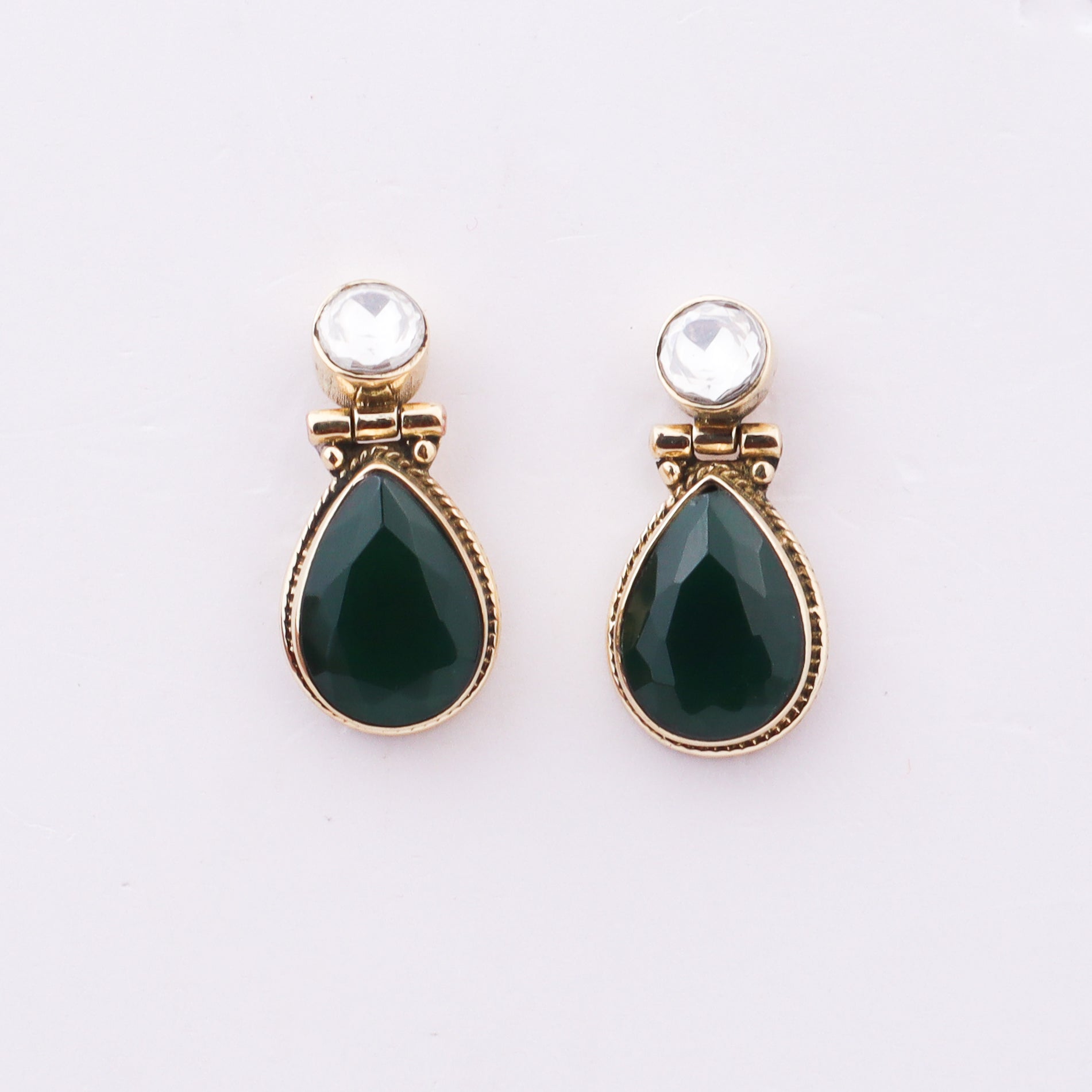 Brass Fashion Earrings