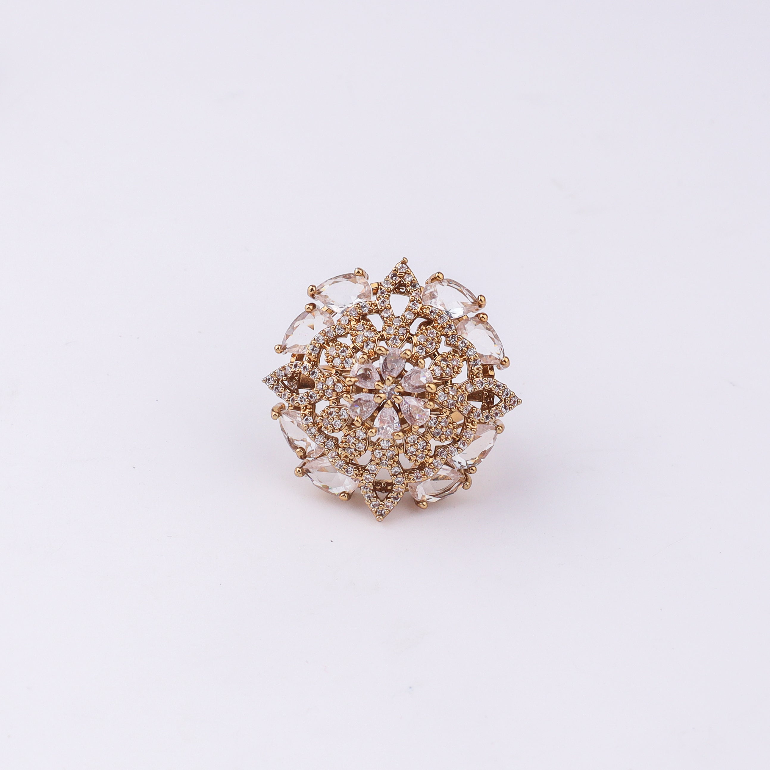 22K Gold Plated Fashion Ring