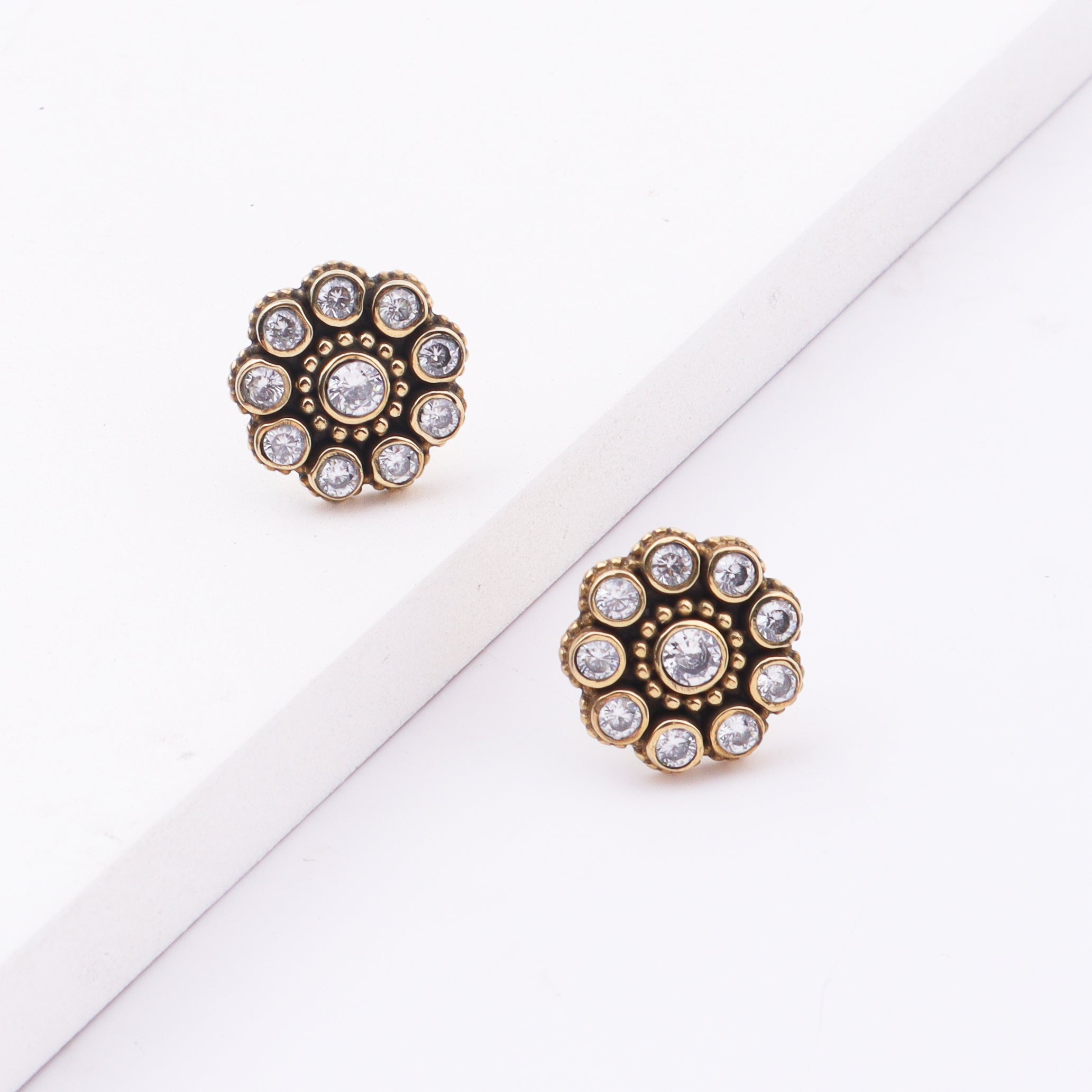 Brass Fashion Earrings
