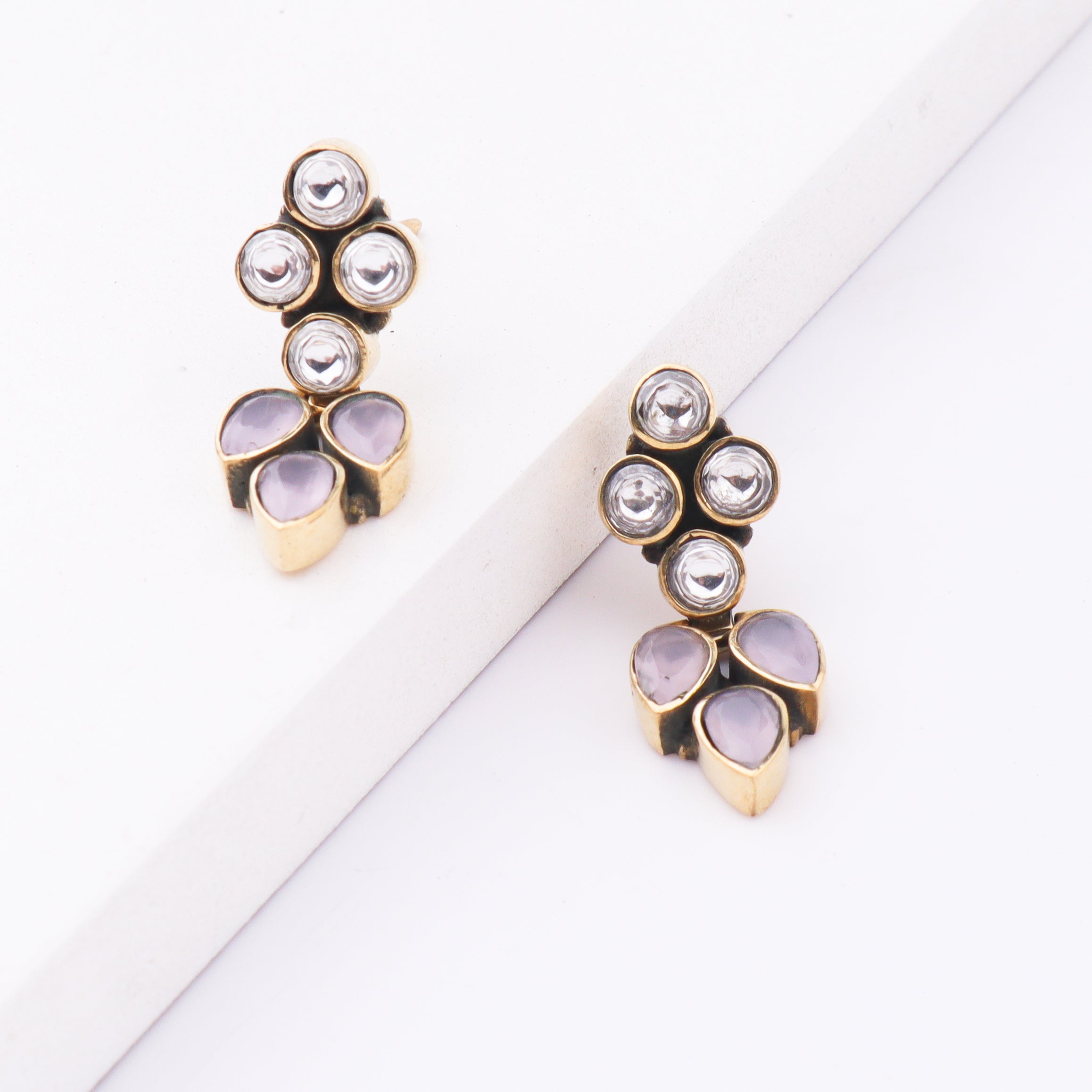 Brass Fashion Earrings