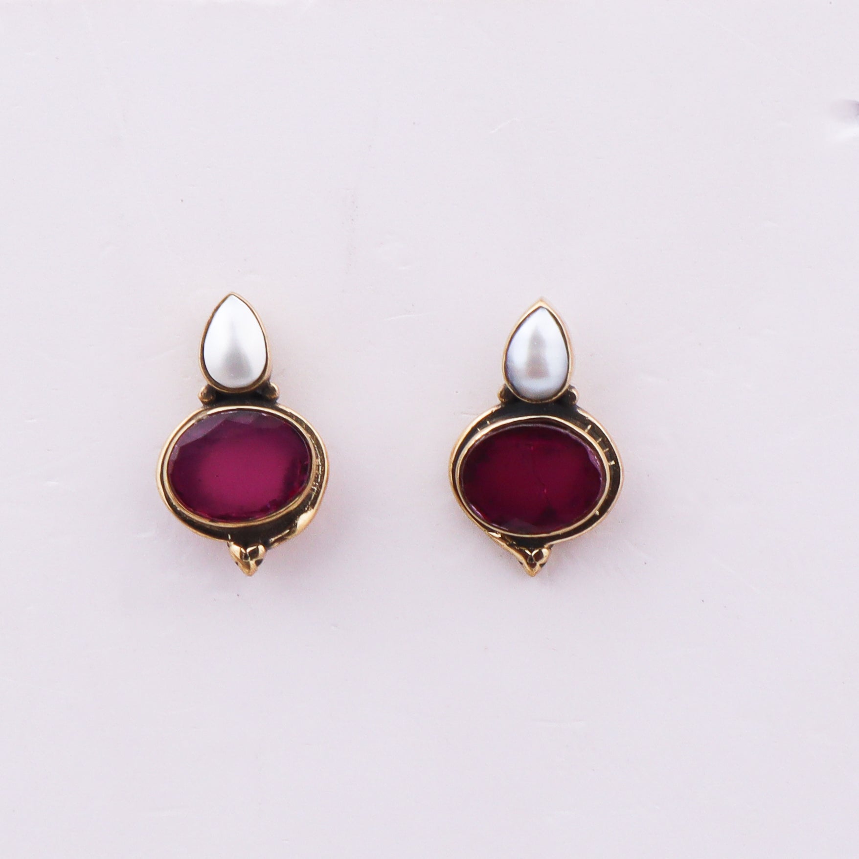 Brass Fashion Earrings
