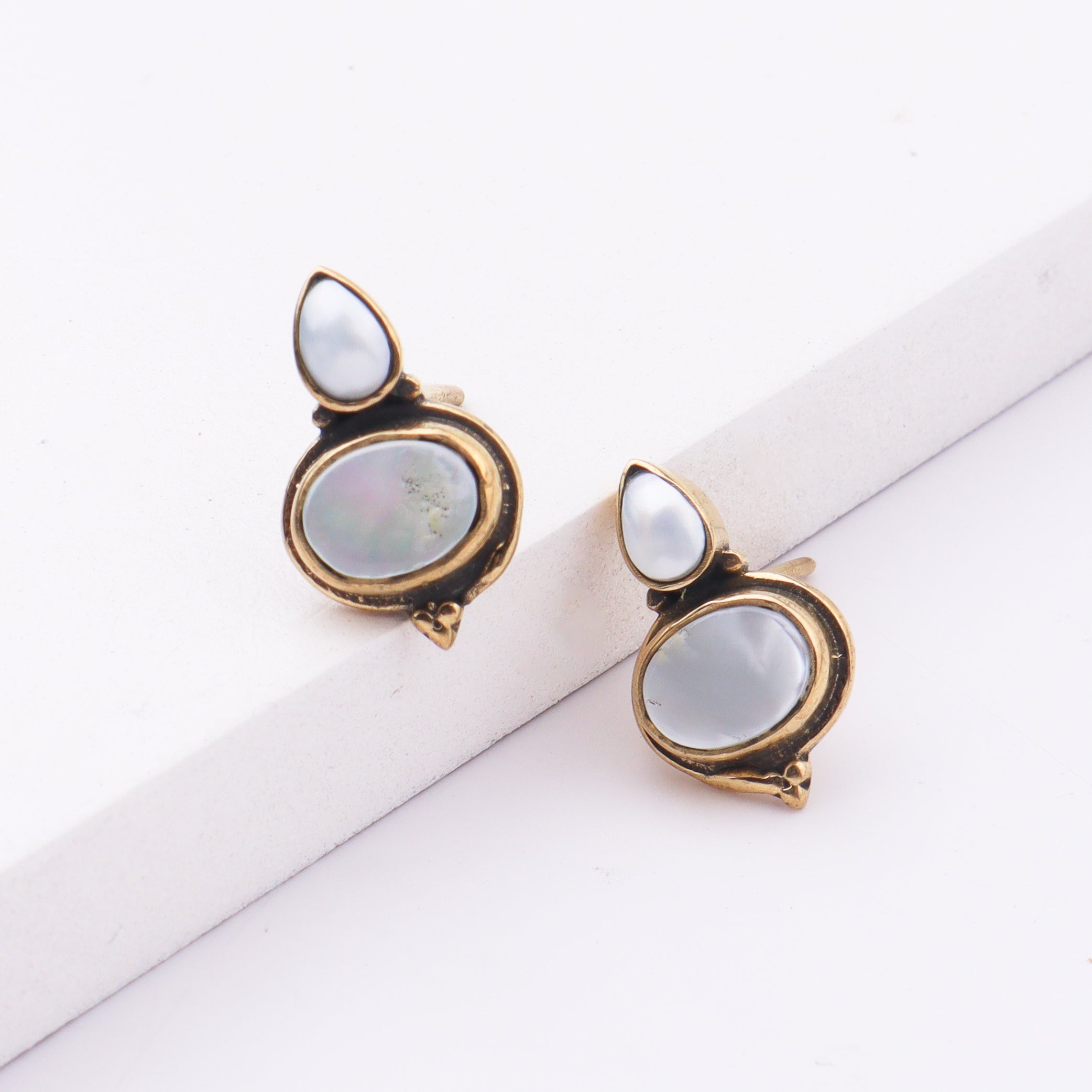 Brass Fashion Earrings