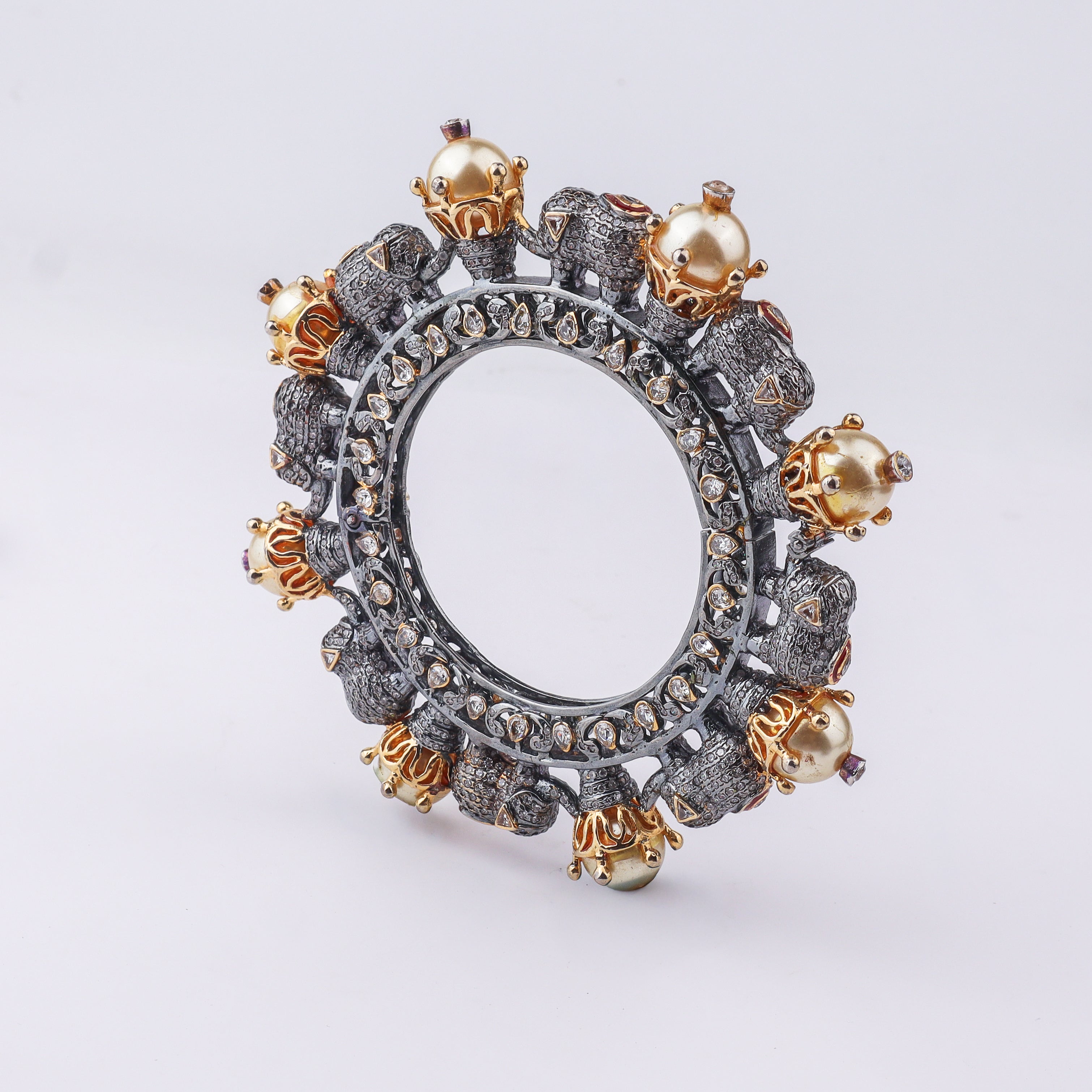 22K Gold Plated Fashion Bangle (Single)