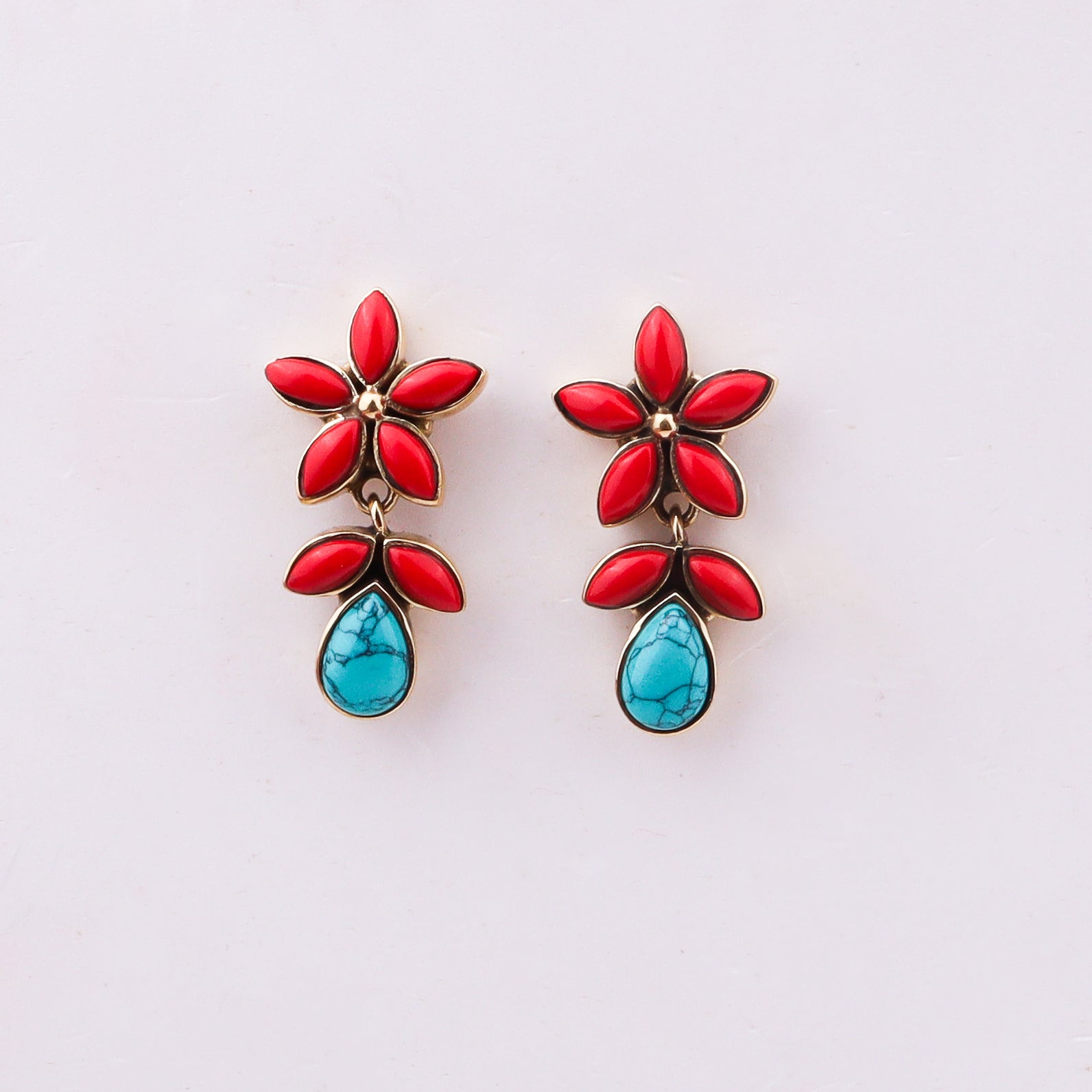 Brass Fashion Earrings