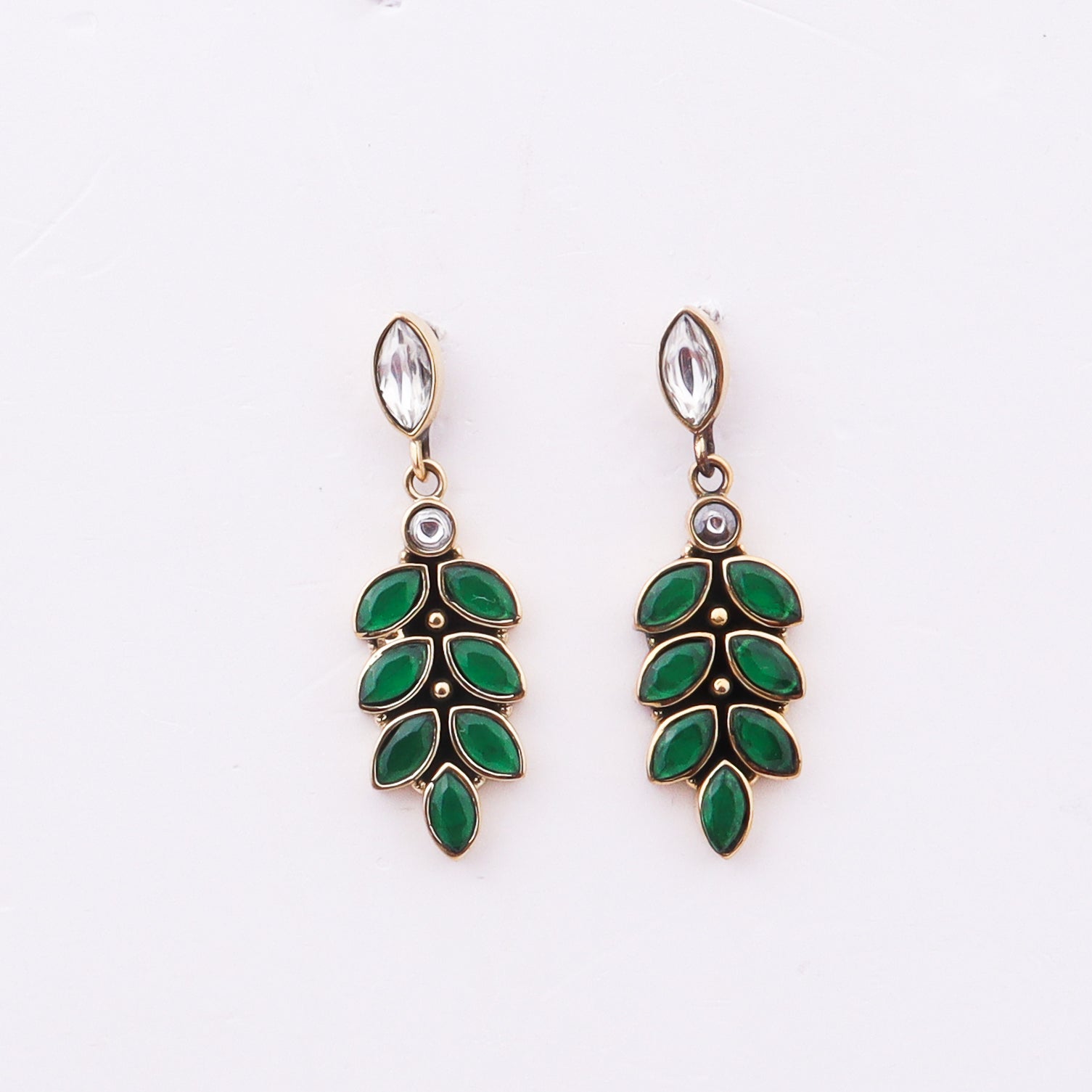 Brass Fashion Earrings