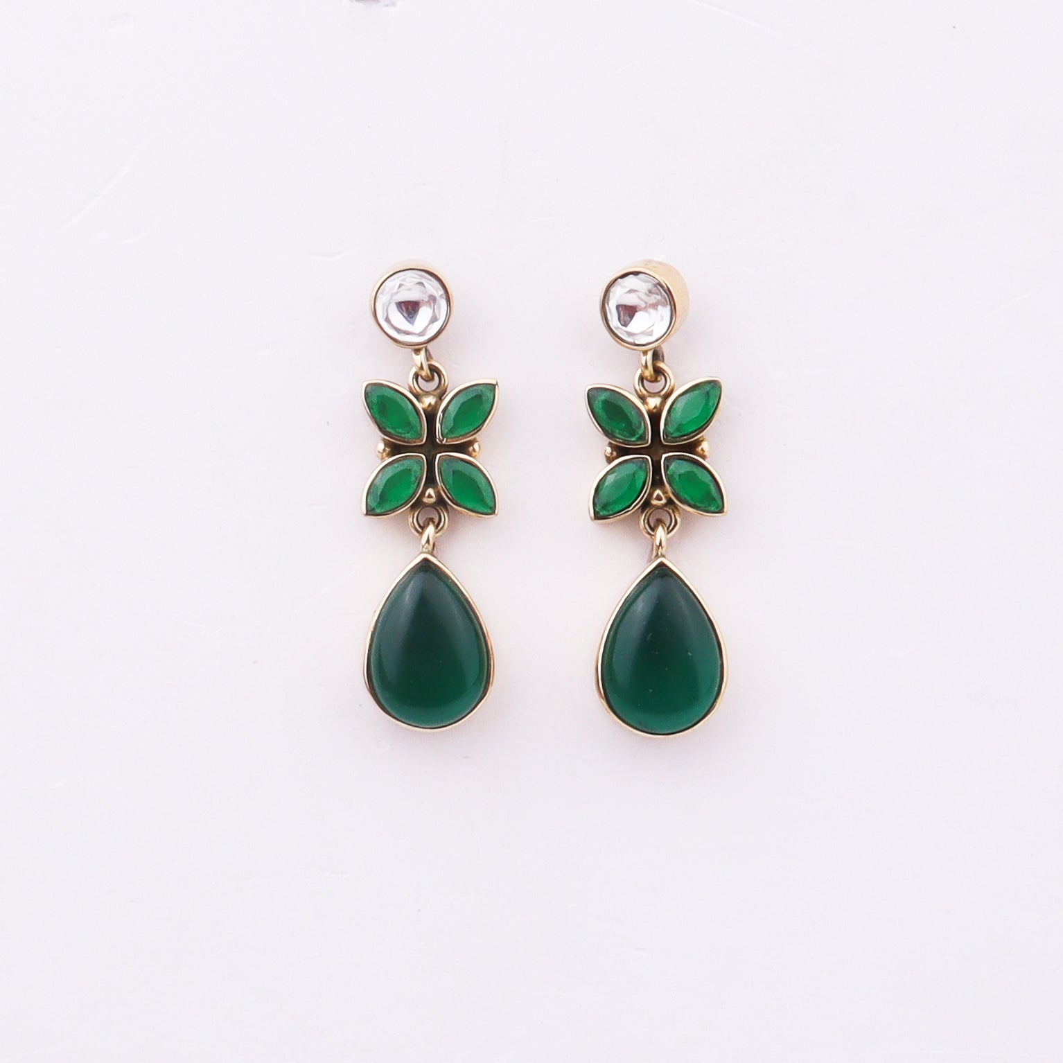 Brass Fashion Earrings