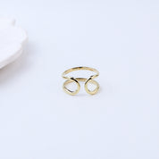 Brass Fashion Ring
