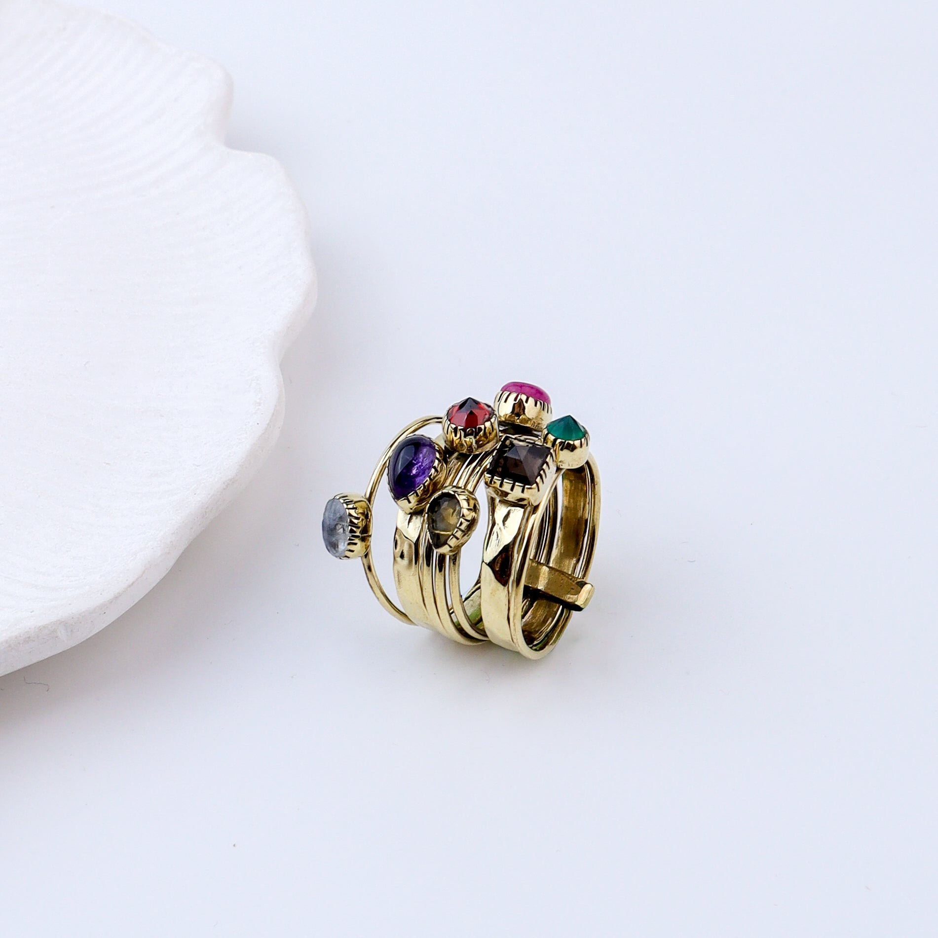 Brass Fashion Ring