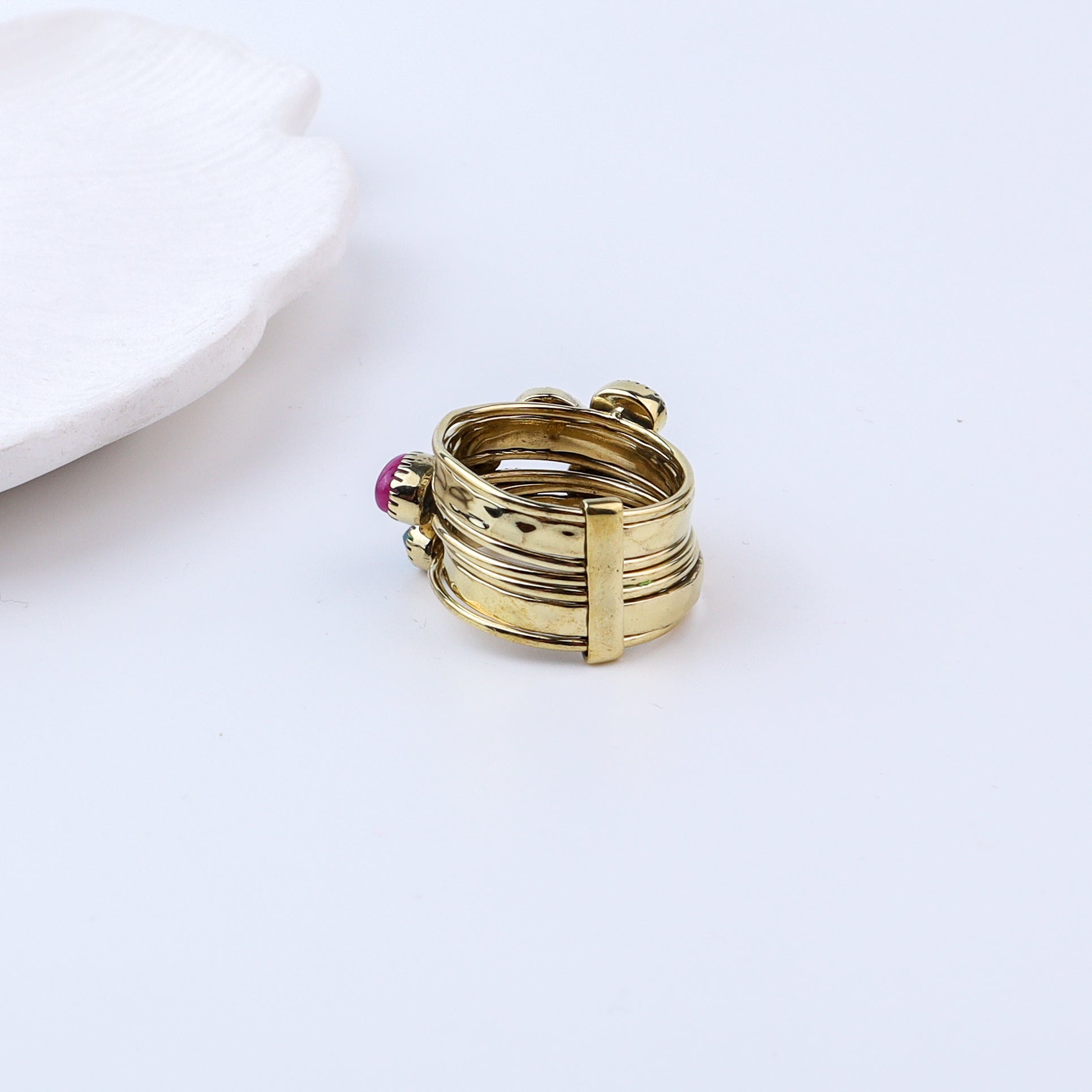 Brass Fashion Ring