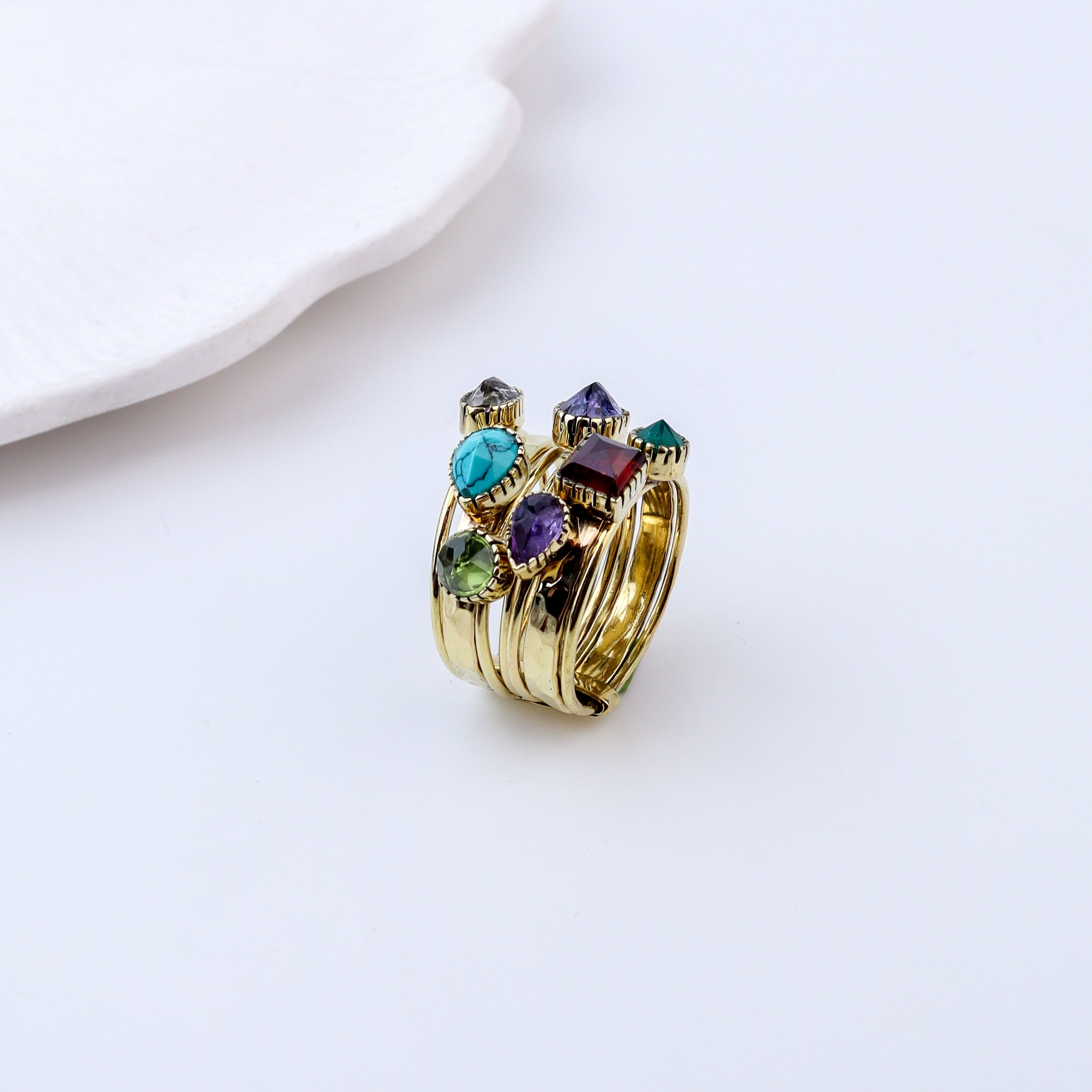 Brass Fashion Ring
