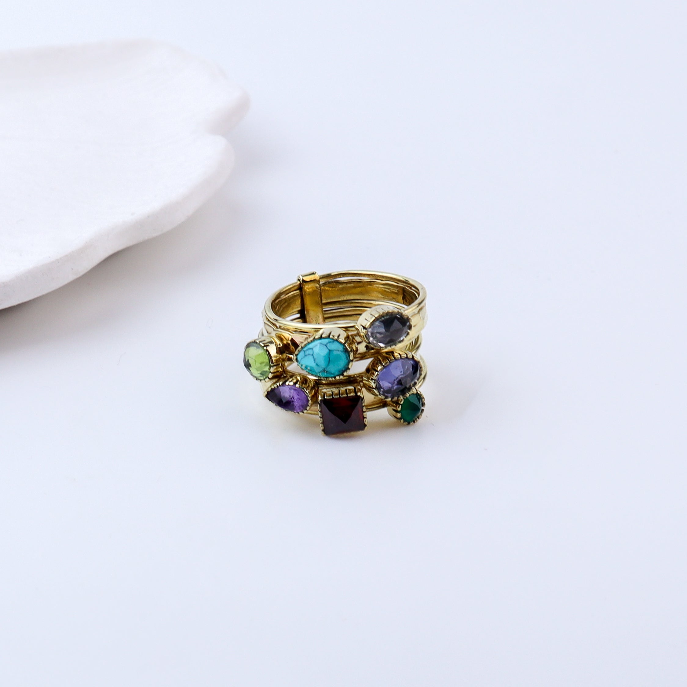 Brass Fashion Ring