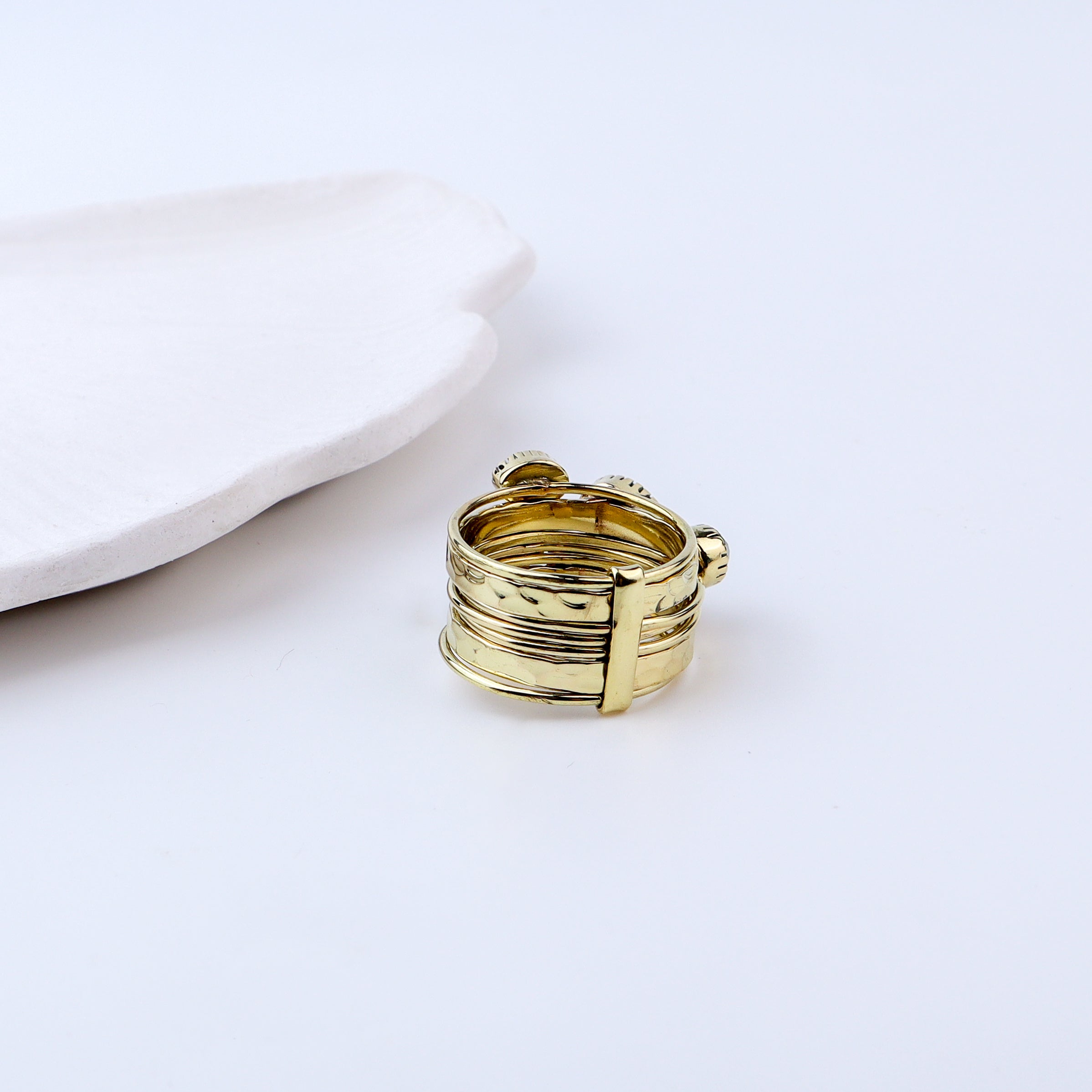 Brass Fashion Ring