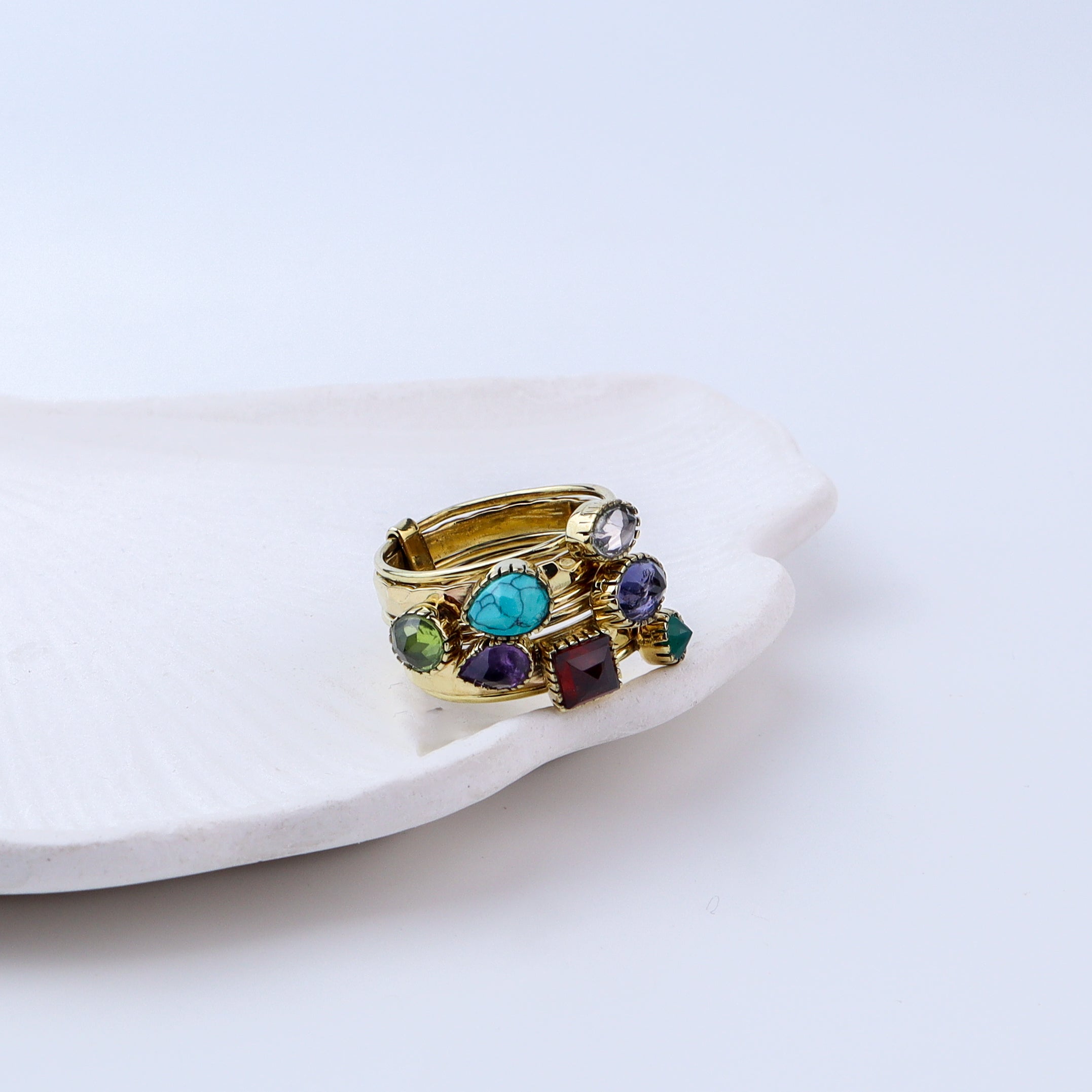 Brass Fashion Ring