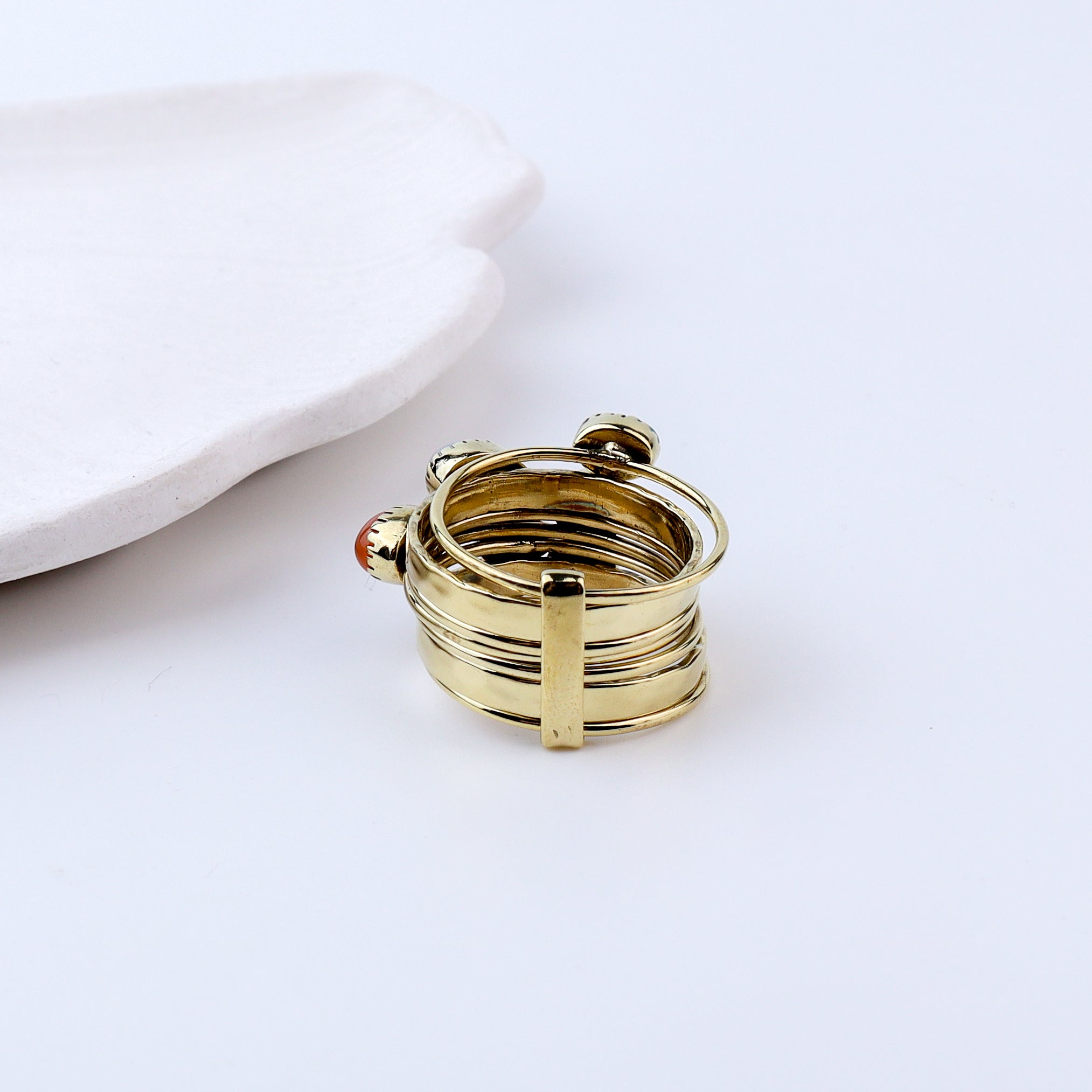Brass Fashion Ring