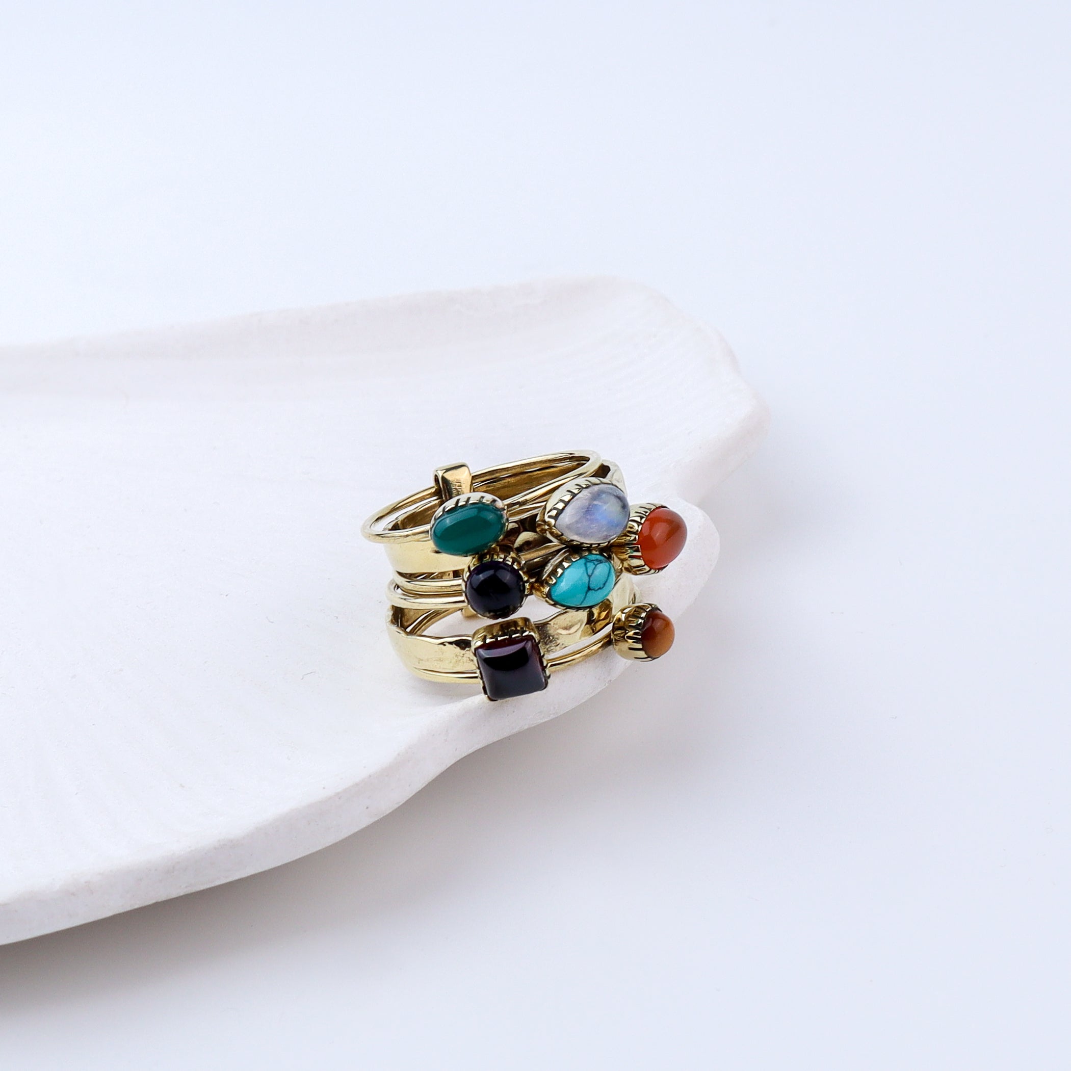 Brass Fashion Ring