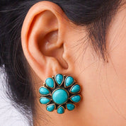 Brass Fashion Pendant & Earrings Set without Chain
