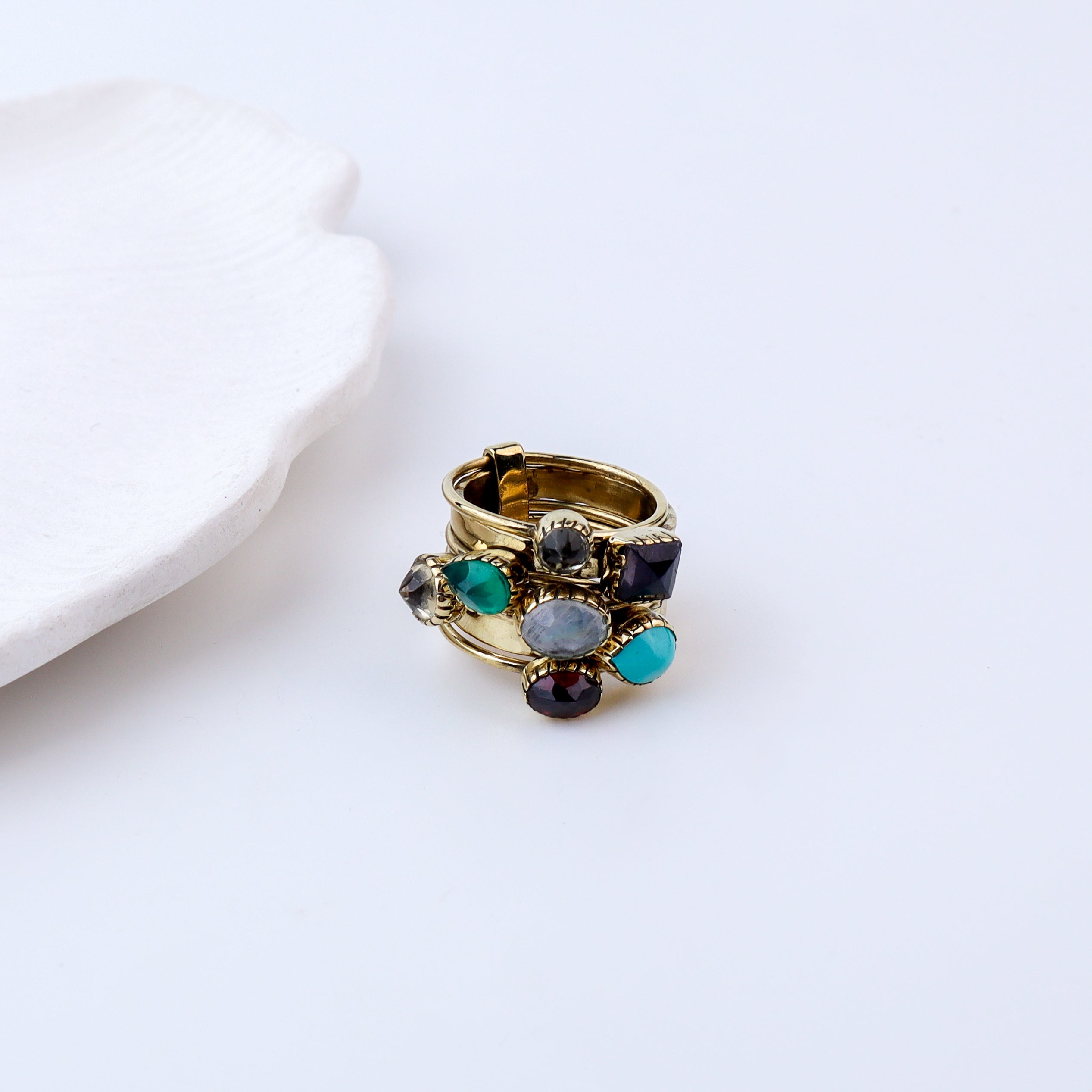 Brass Fashion Ring