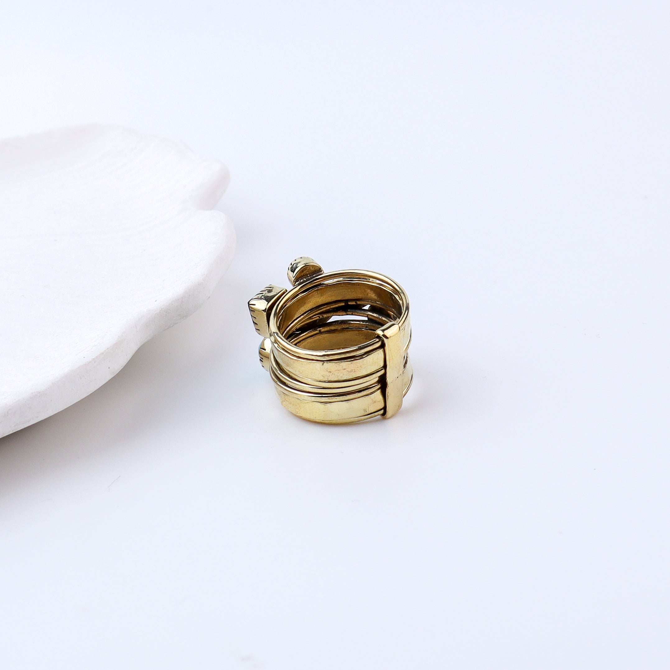 Brass Fashion Ring
