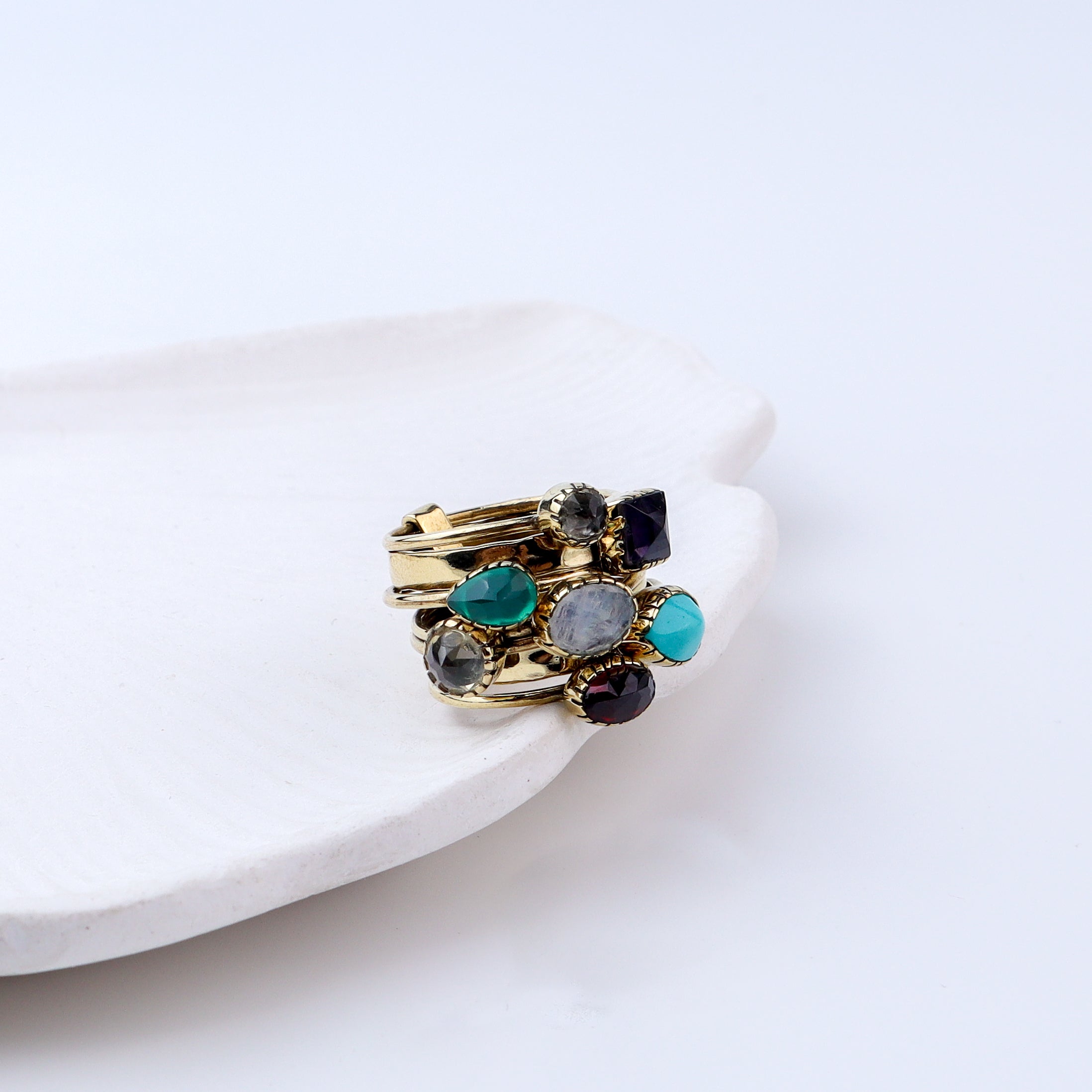 Brass Fashion Ring