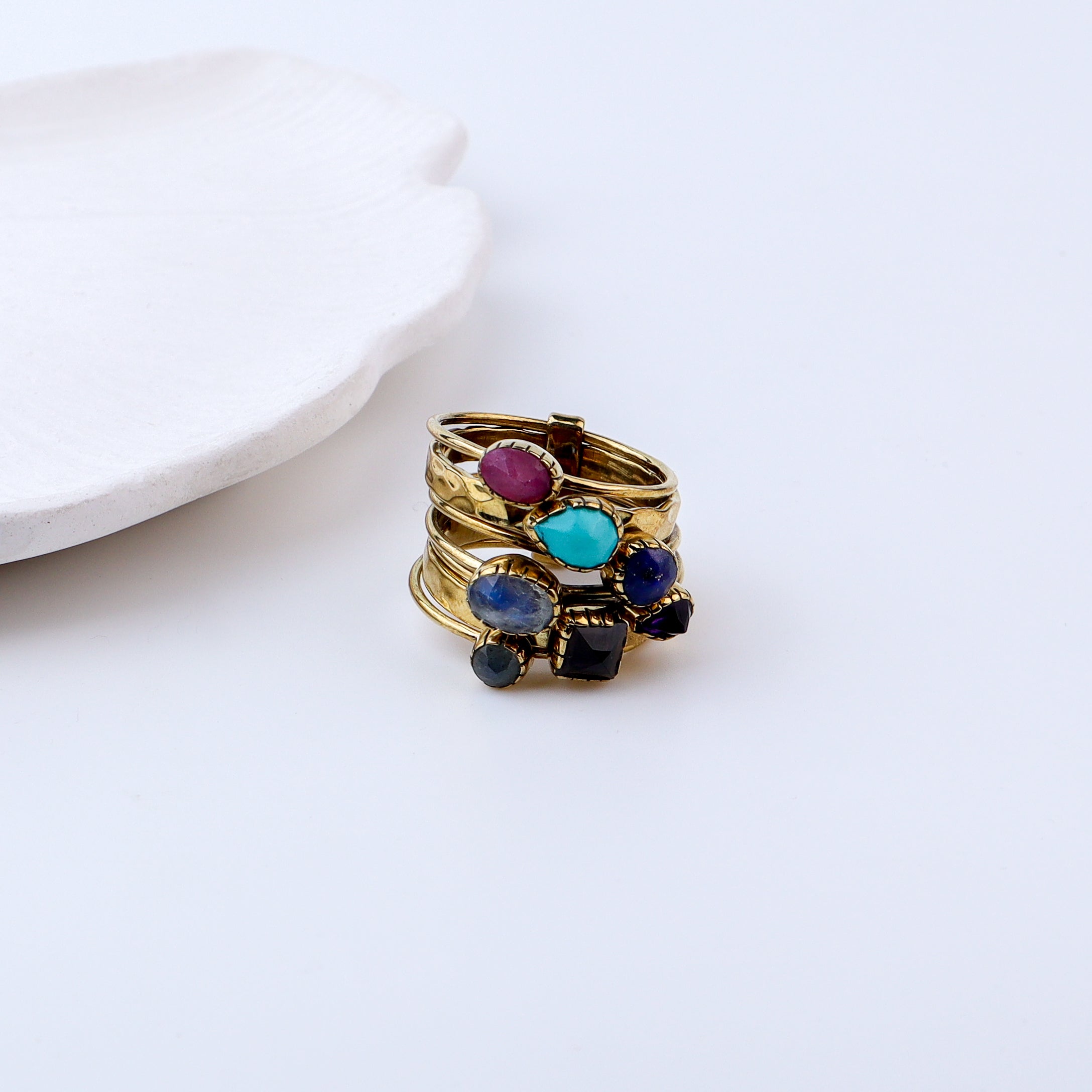 Brass Fashion Ring