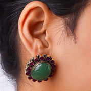 Brass Fashion Pendant & Earrings Set without Chain