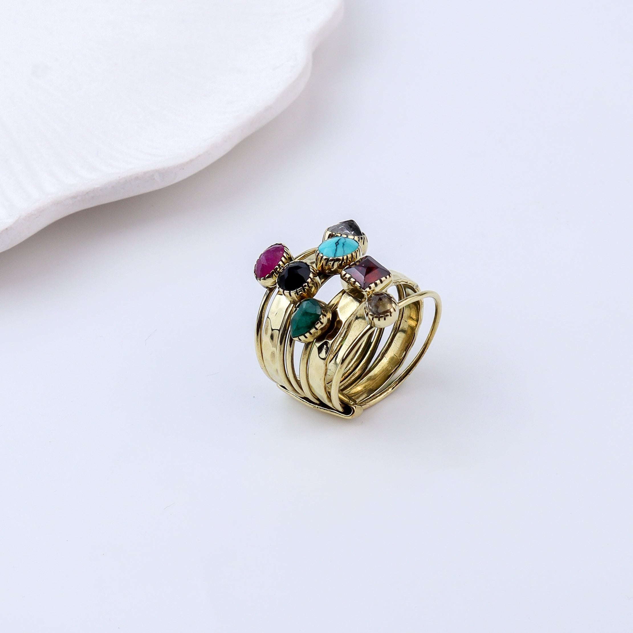 Brass Fashion Ring