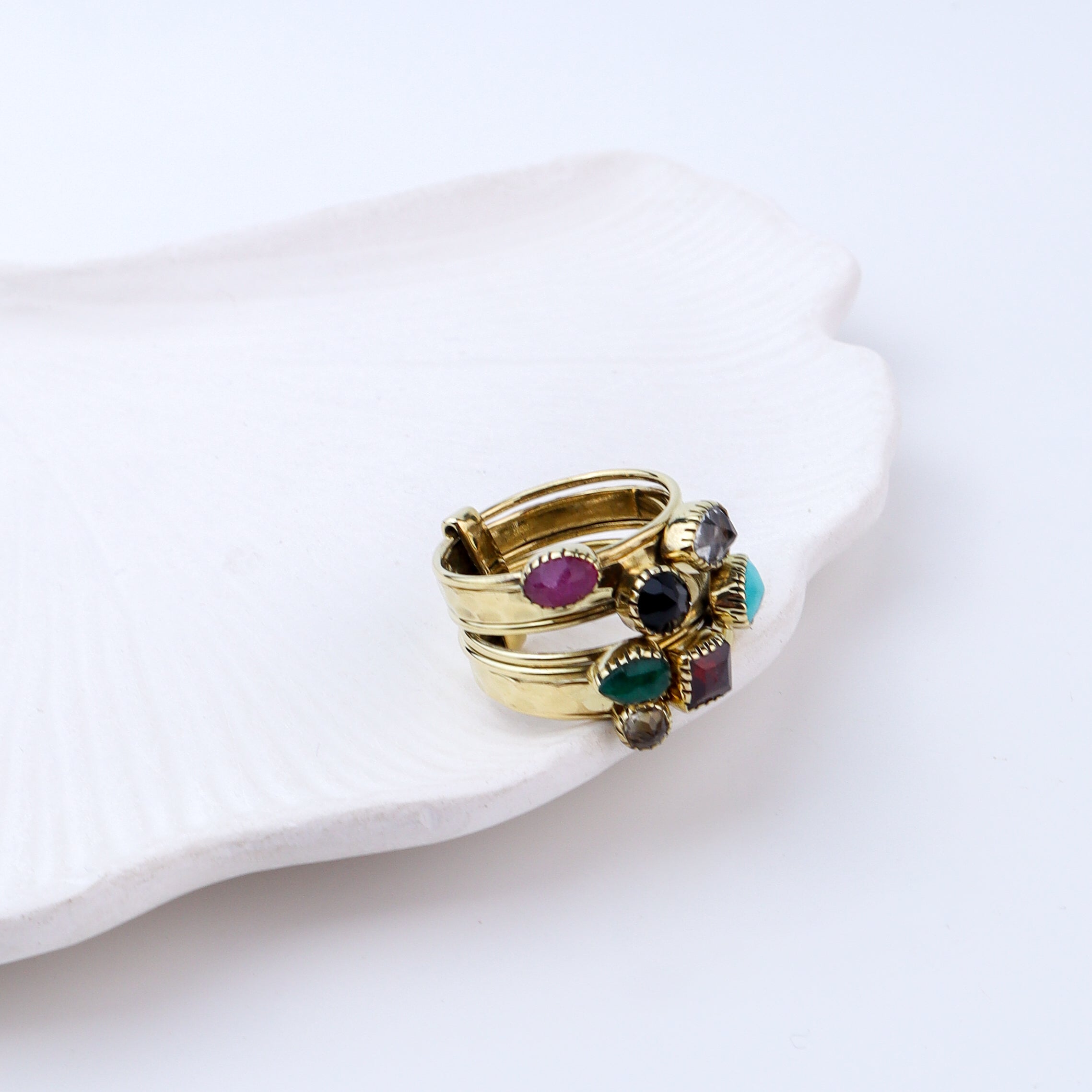 Brass Fashion Ring
