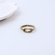 Brass Fashion Ring