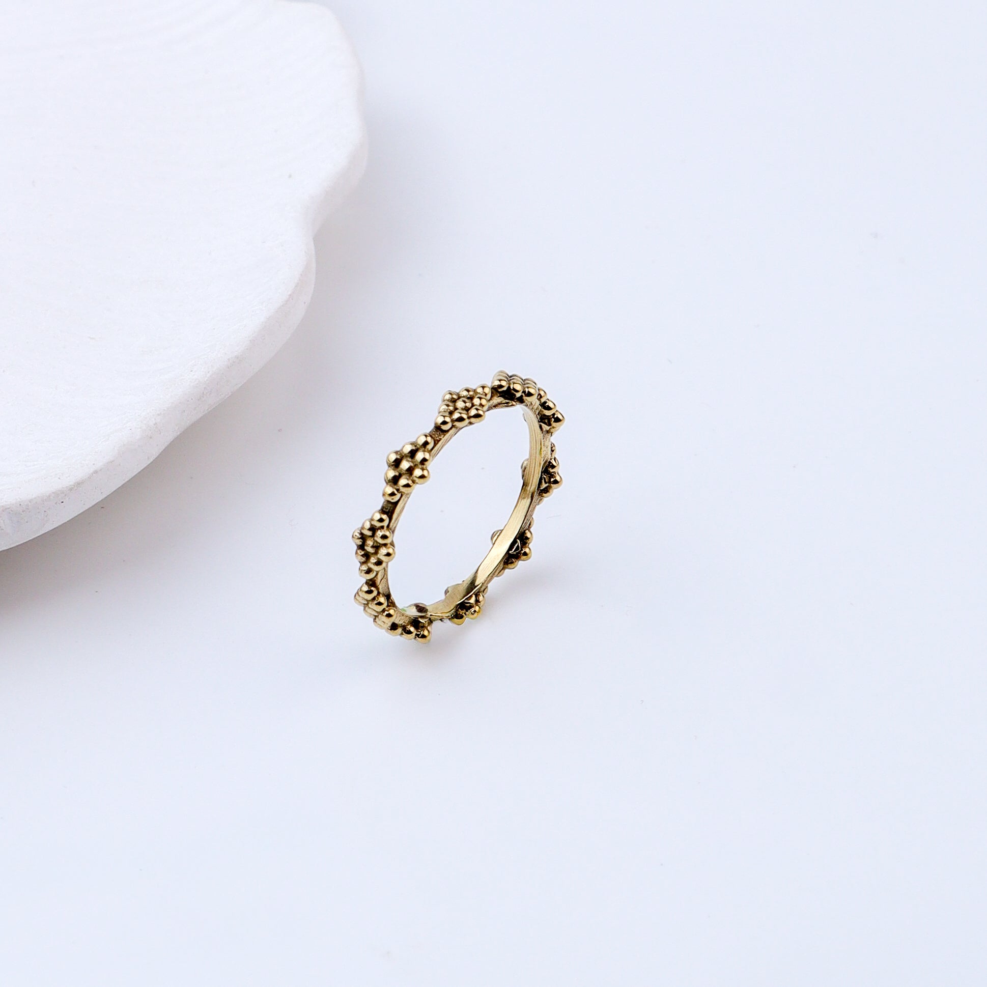 Brass Fashion Ring