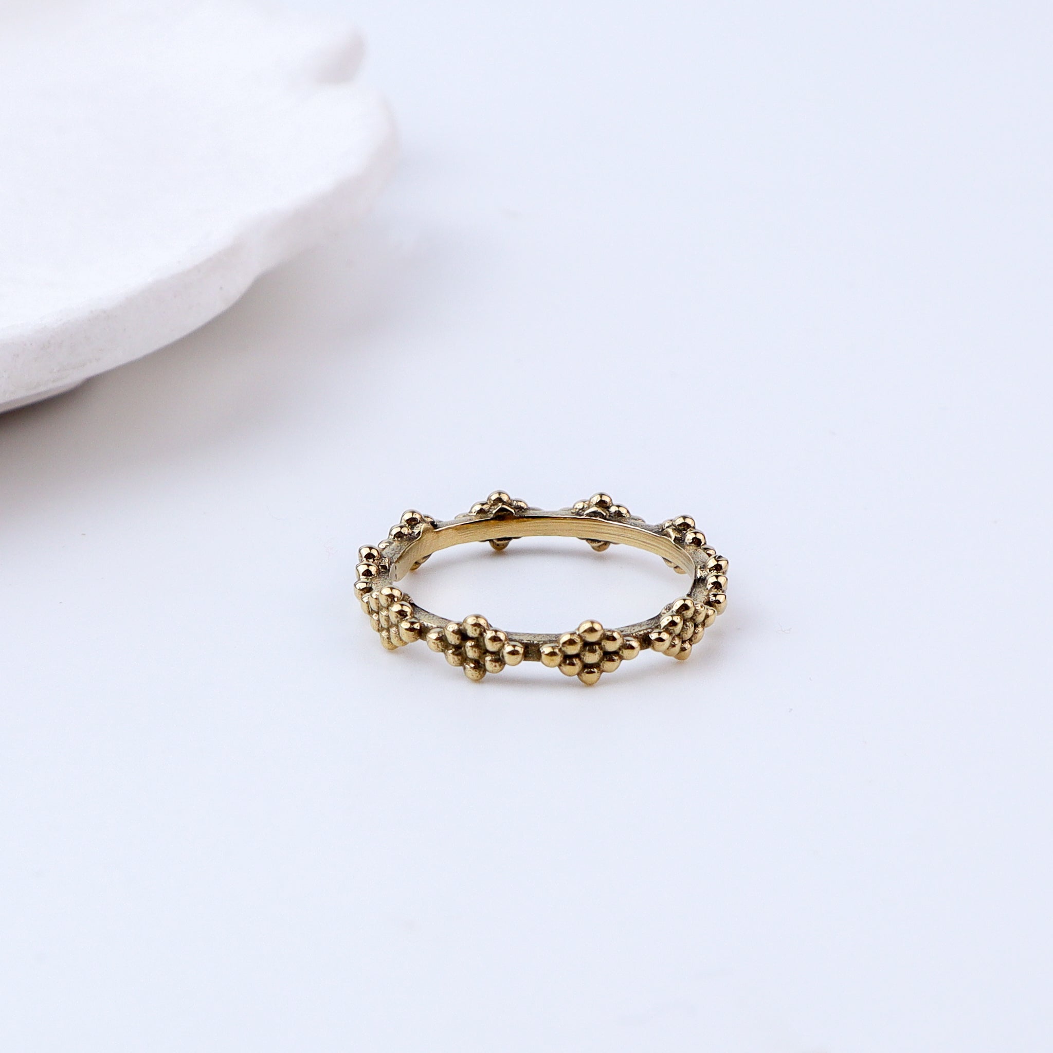 Brass Fashion Ring