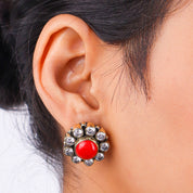 Brass Fashion Pendant & Earrings Set without Chain