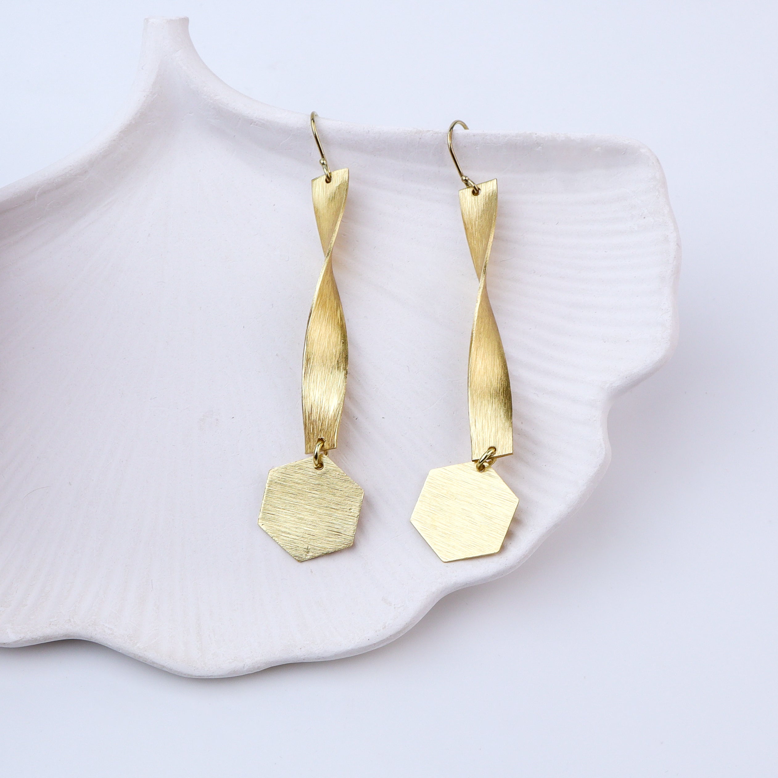 Brass Fashion Earrings