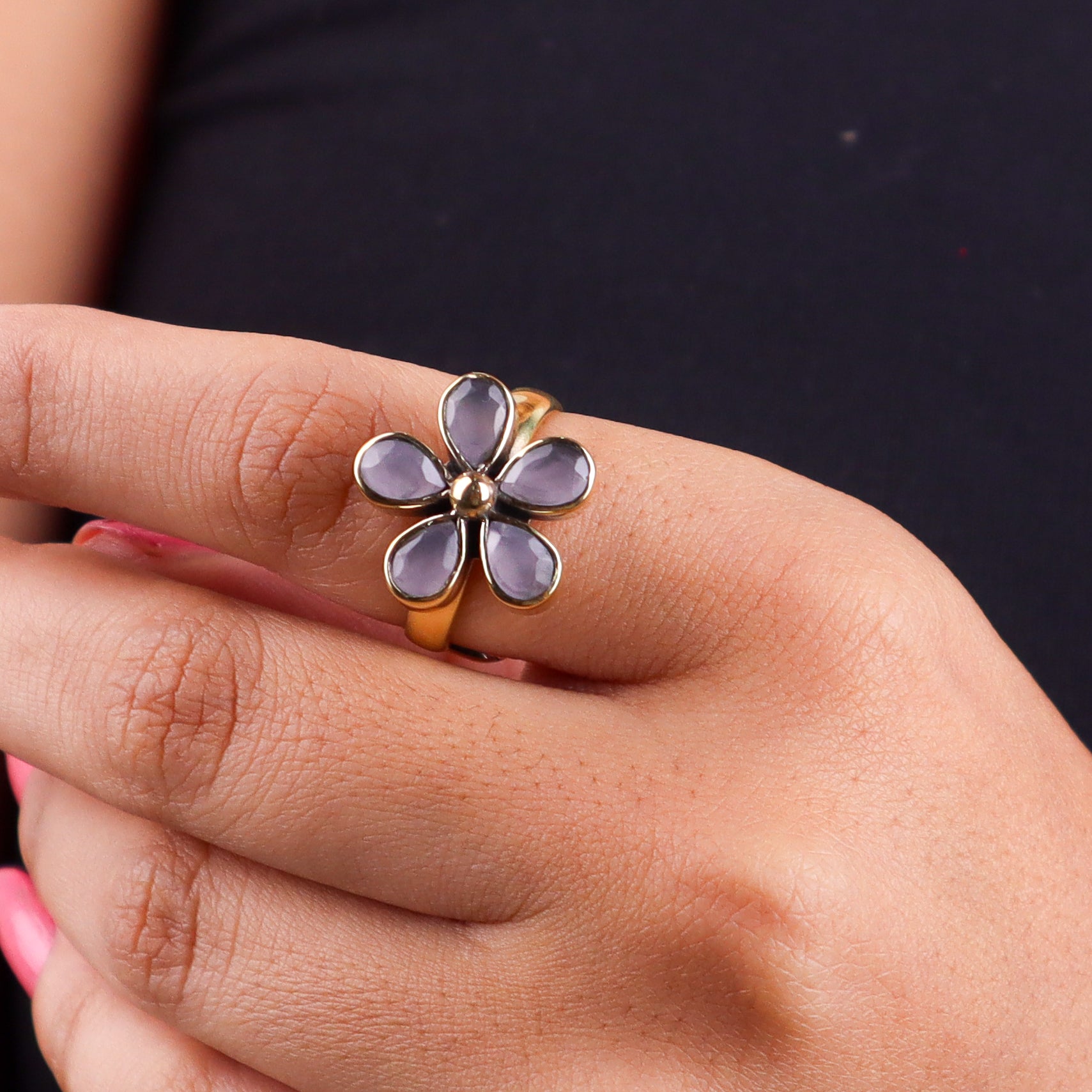 Brass Fashion Ring