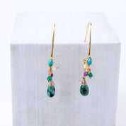 Brass Fashion Earrings