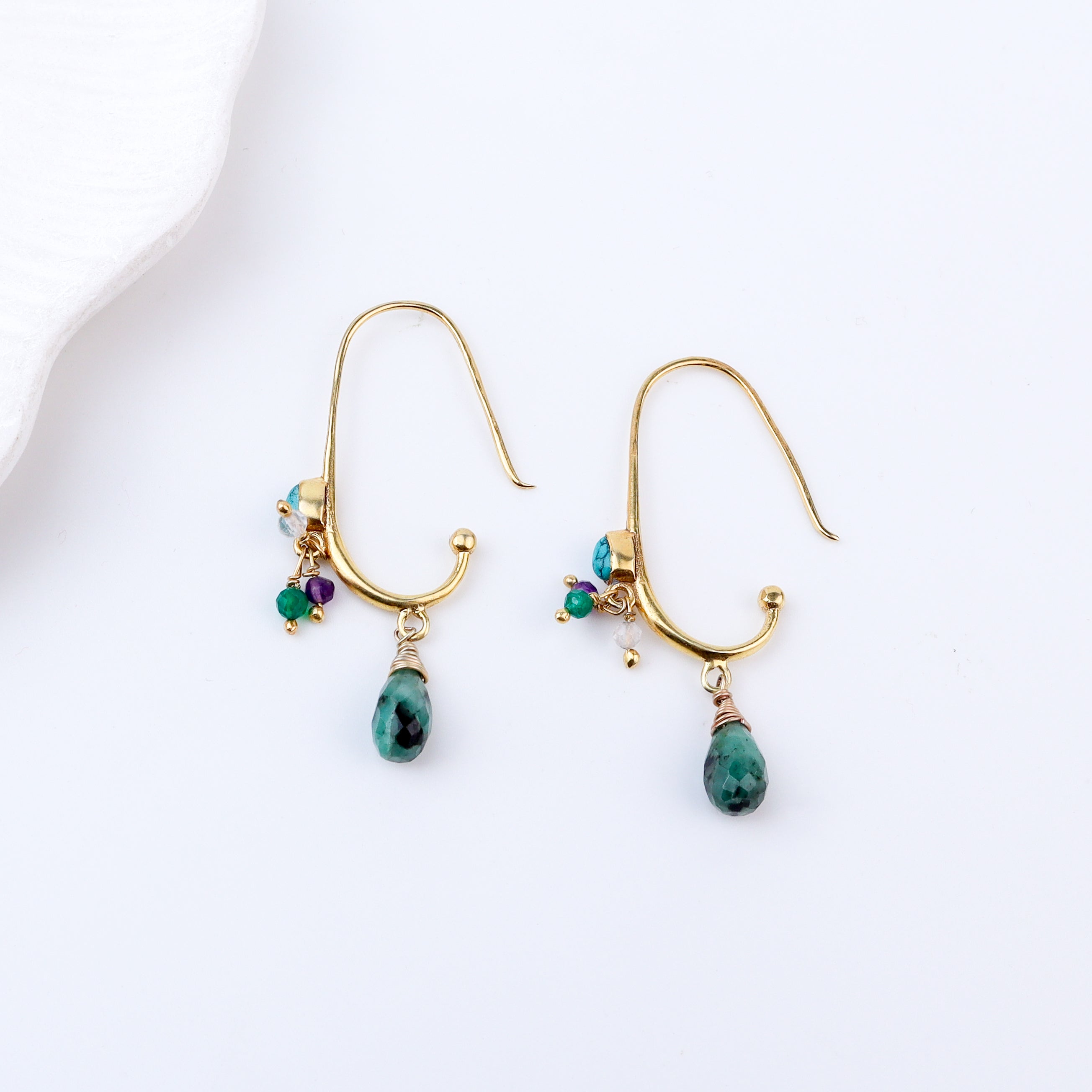Brass Fashion Earrings