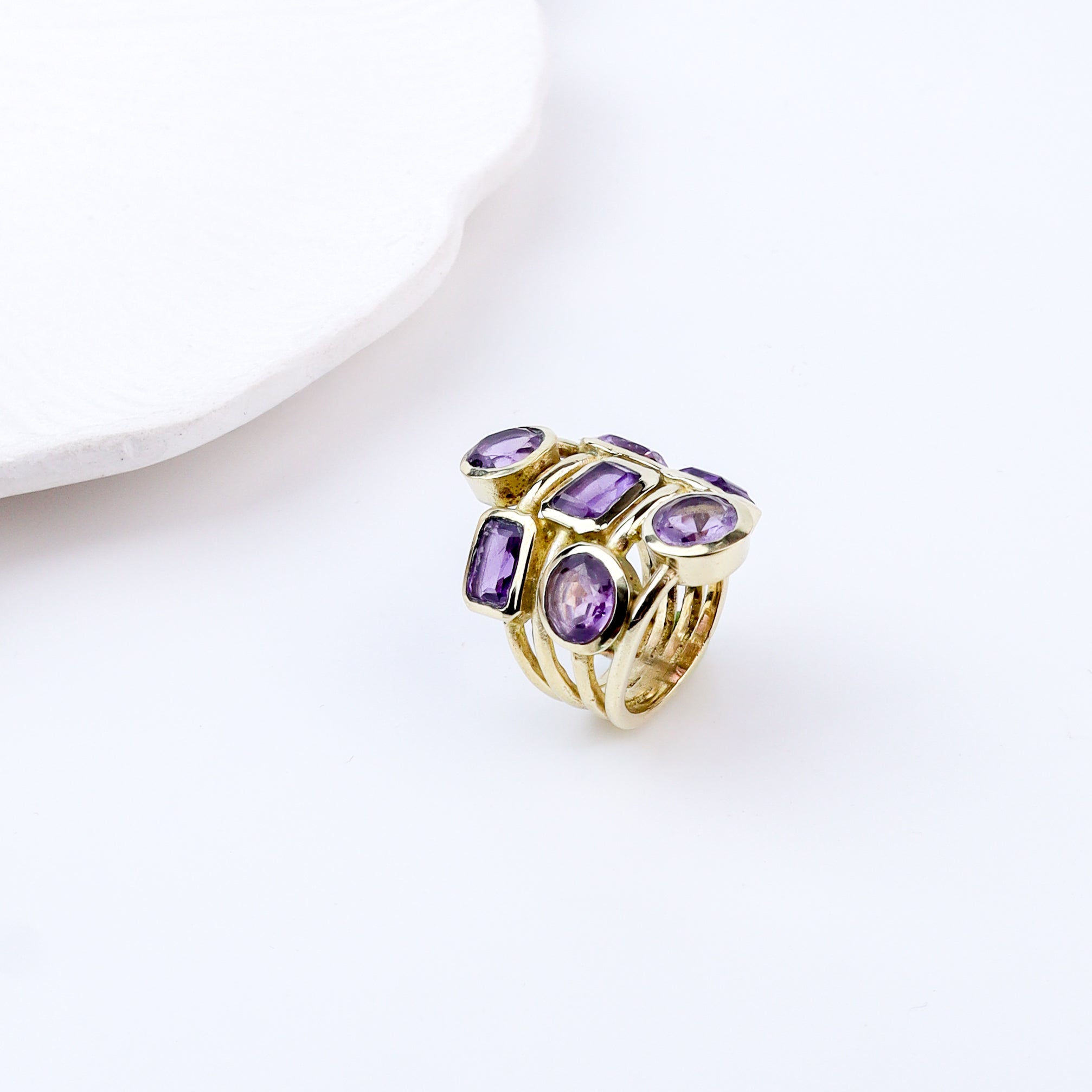 Brass Fashion Ring