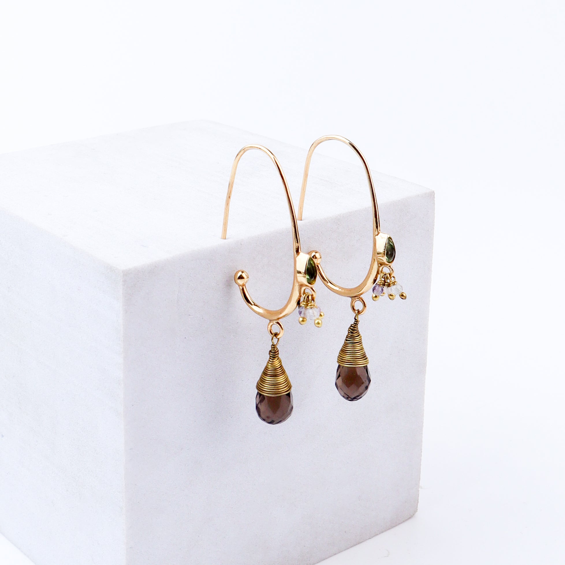 Brass Fashion Earrings