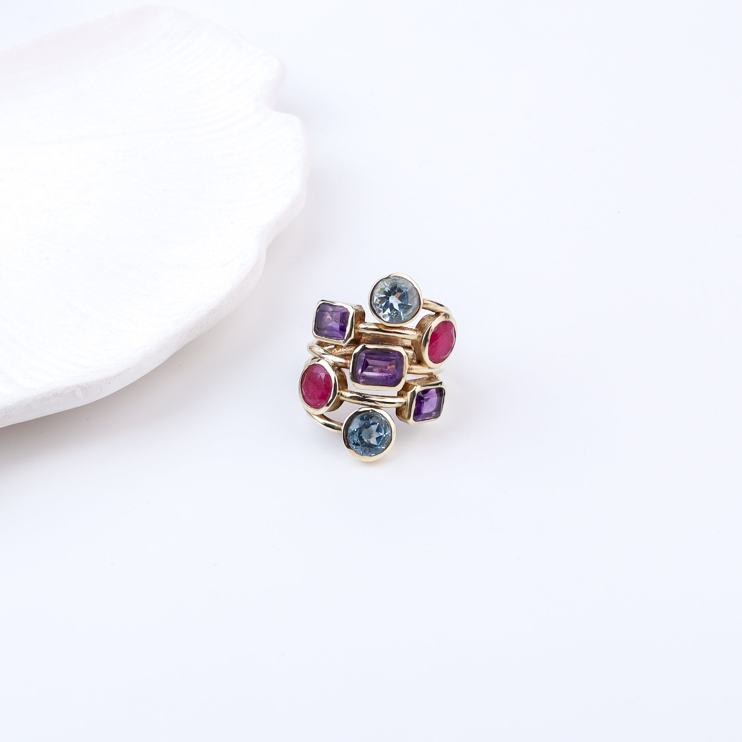 Brass Fashion Ring
