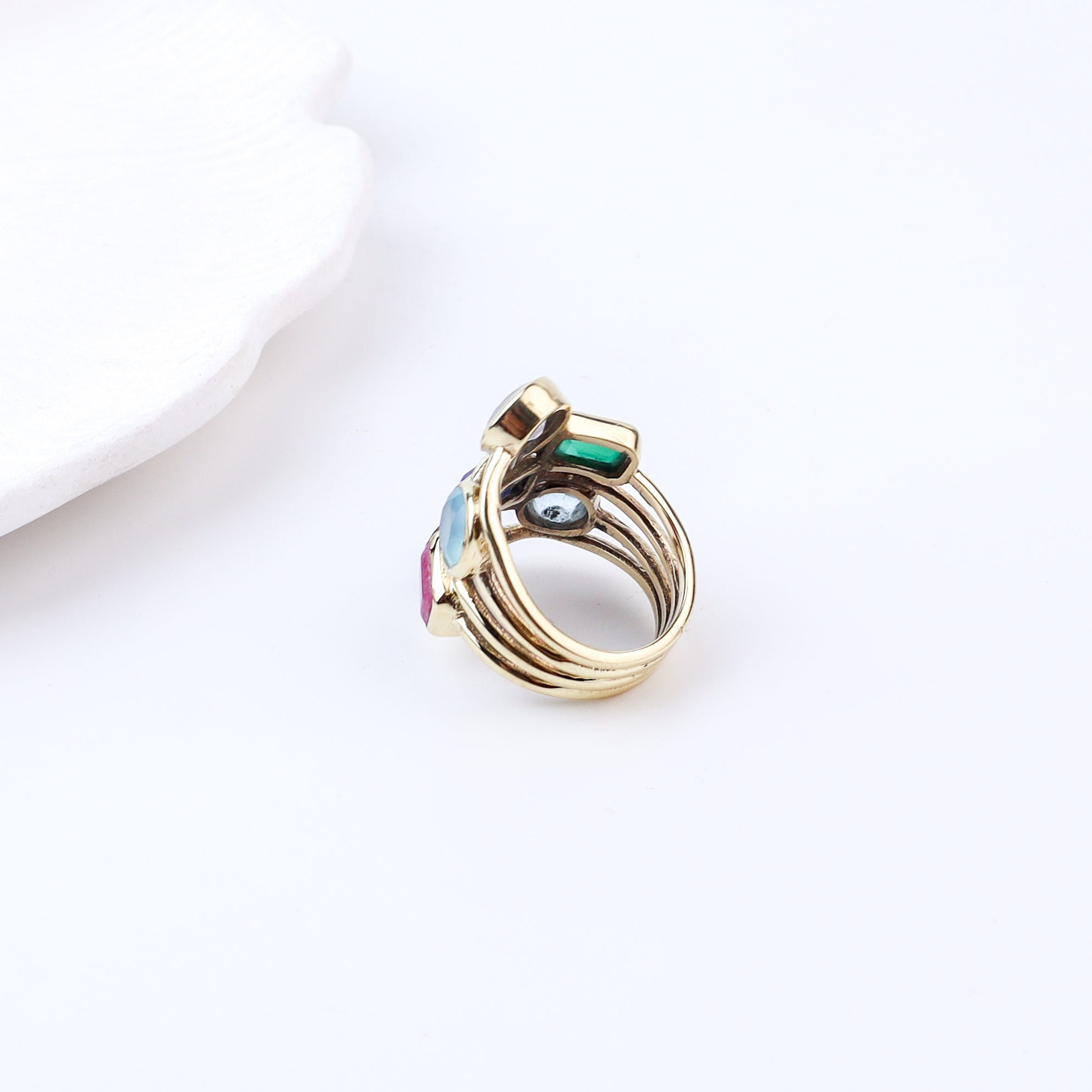Brass Fashion Ring