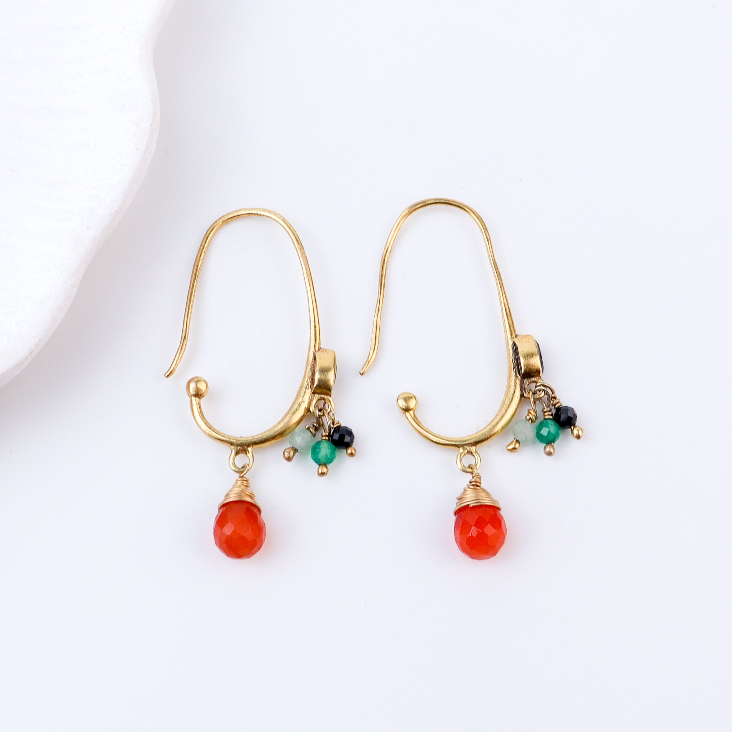 Brass Fashion Earrings