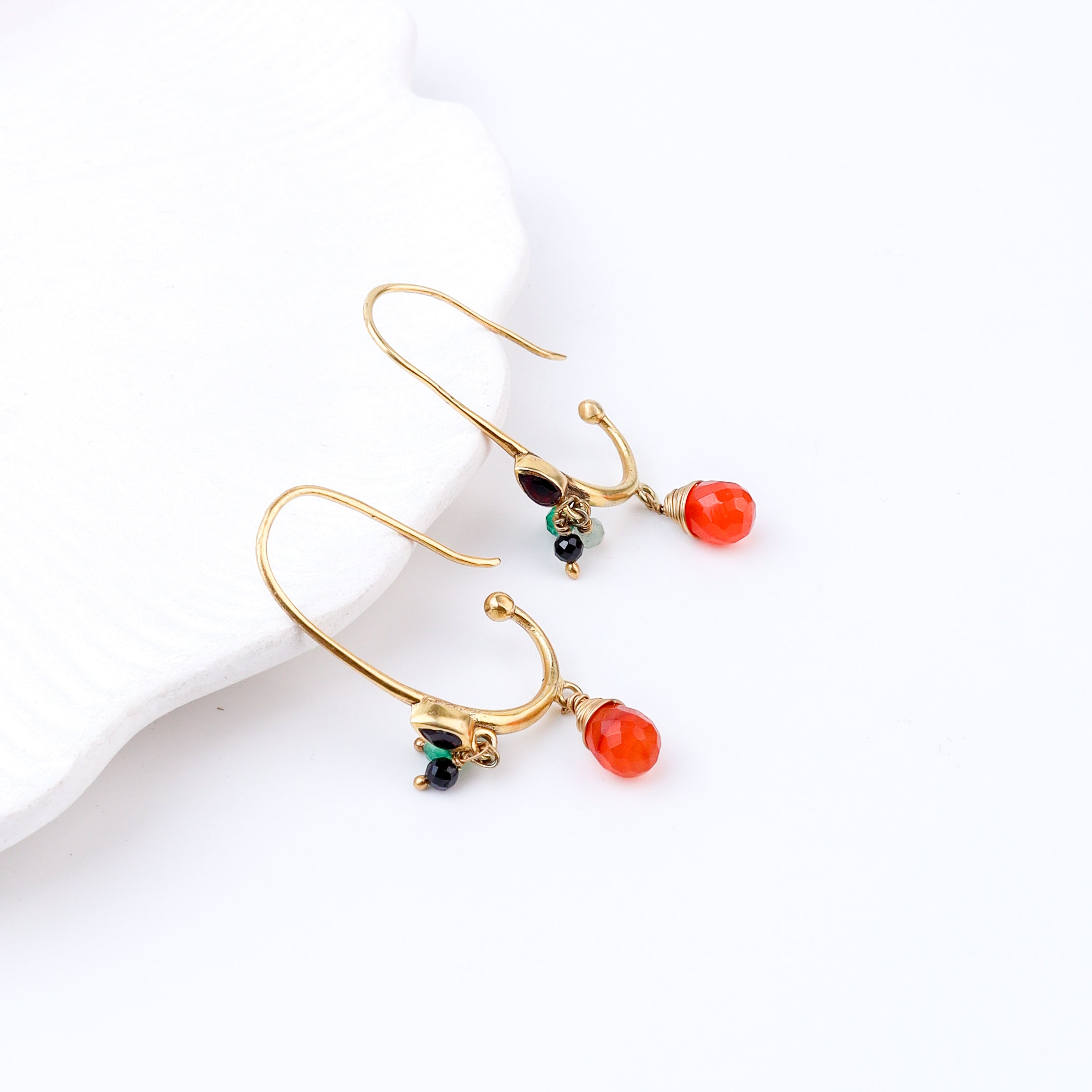 Brass Fashion Earrings