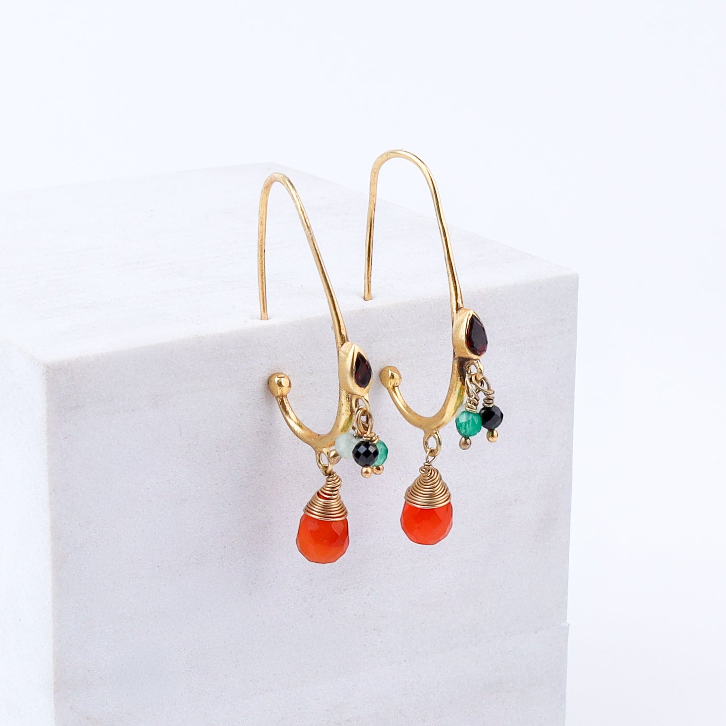 Brass Fashion Earrings