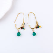 Brass Fashion Earrings