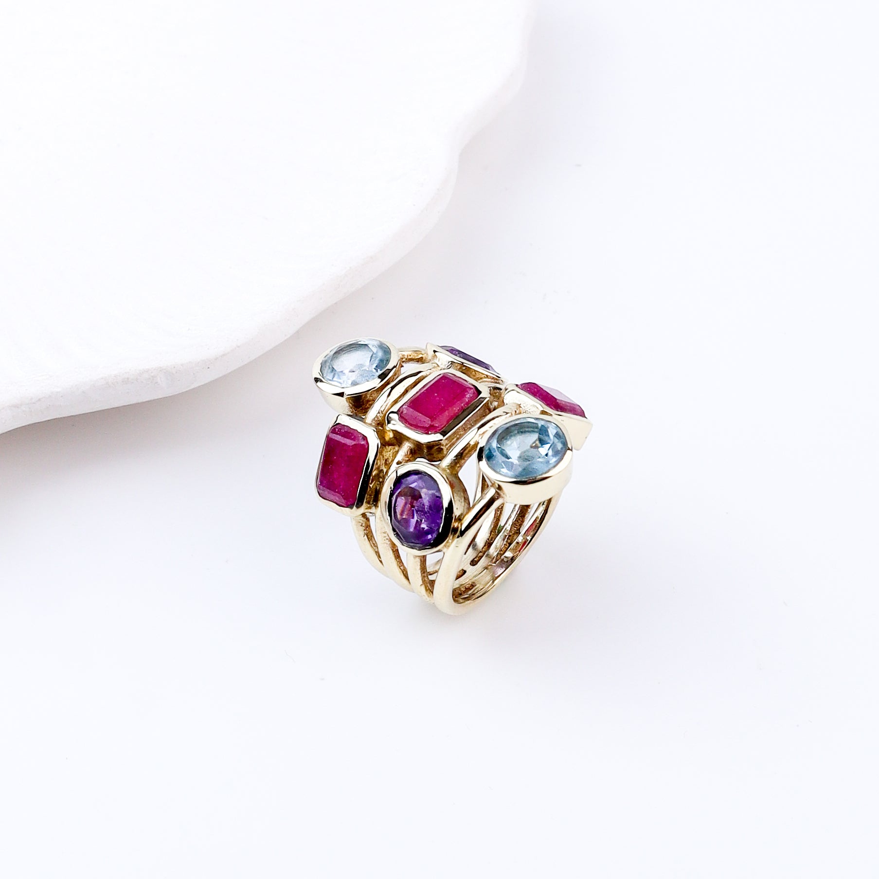 Brass Fashion Ring
