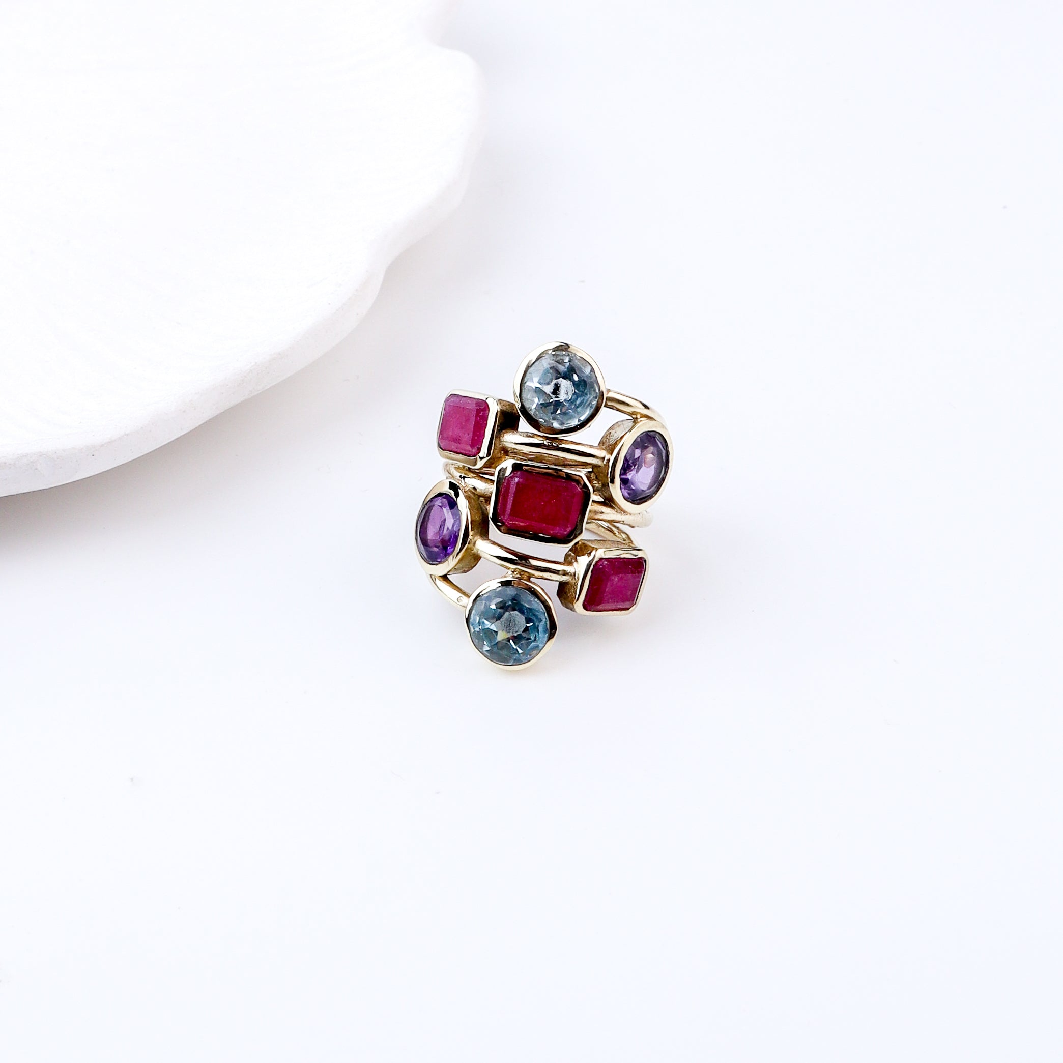 Brass Fashion Ring