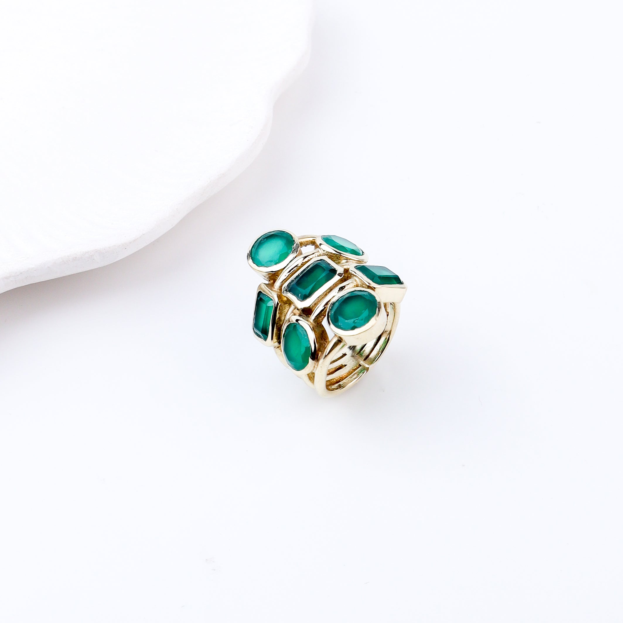 Brass Fashion Ring