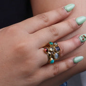 Brass Fashion Ring