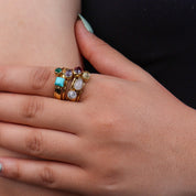Brass Fashion Ring