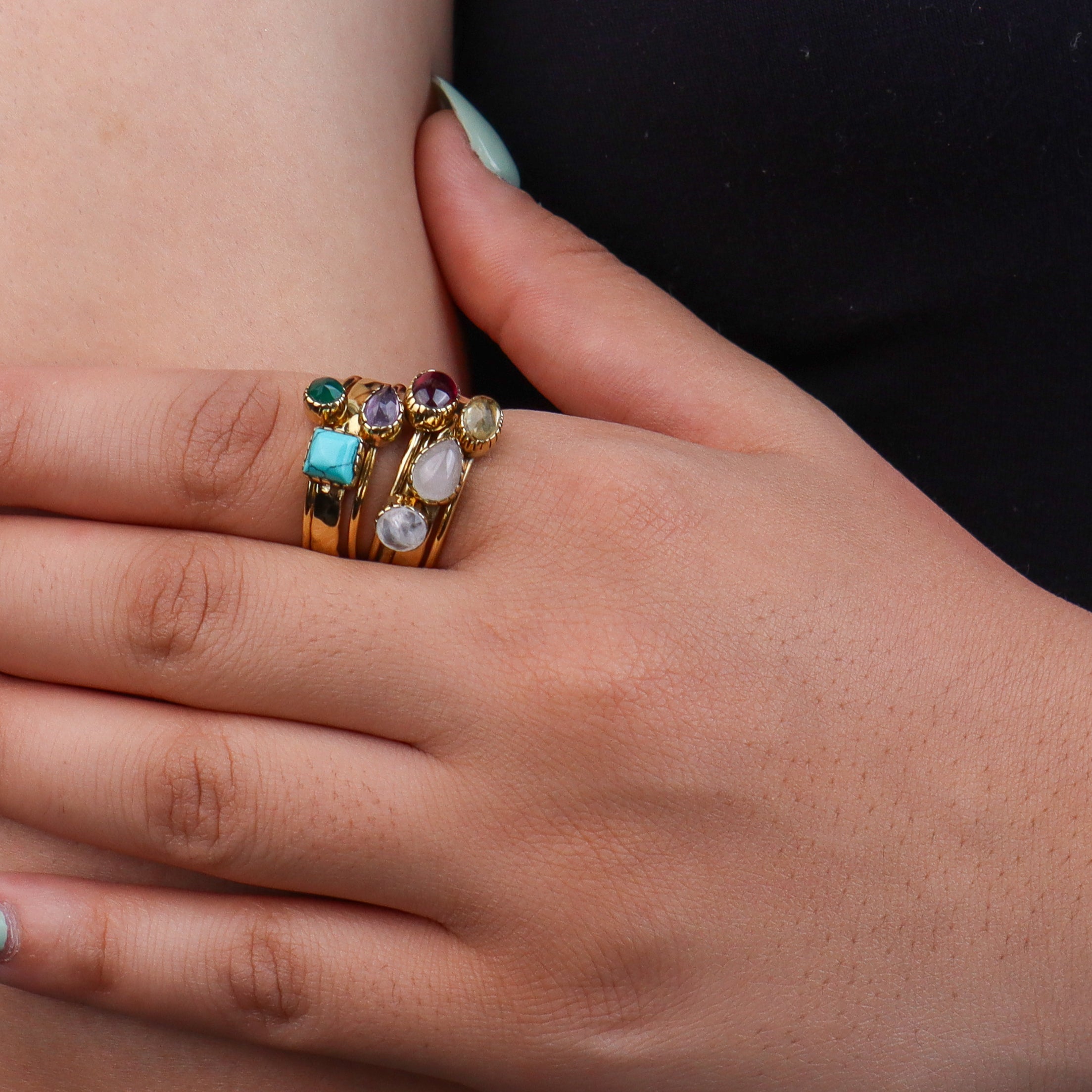 Brass Fashion Ring